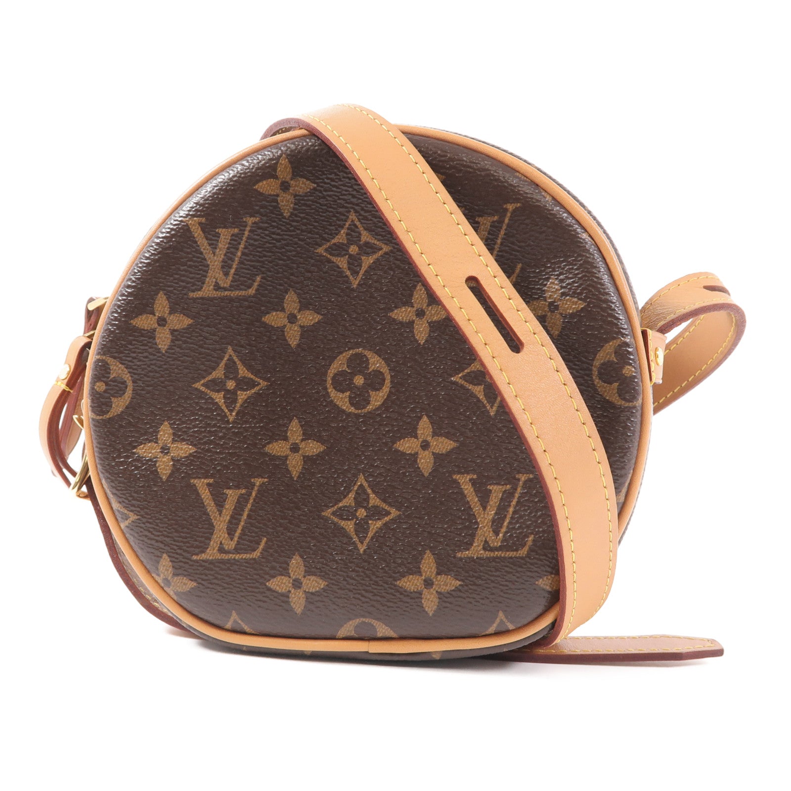 LOUIS VUITTON Monogram Boite Chapeau Souple PM金扣肩背袋
