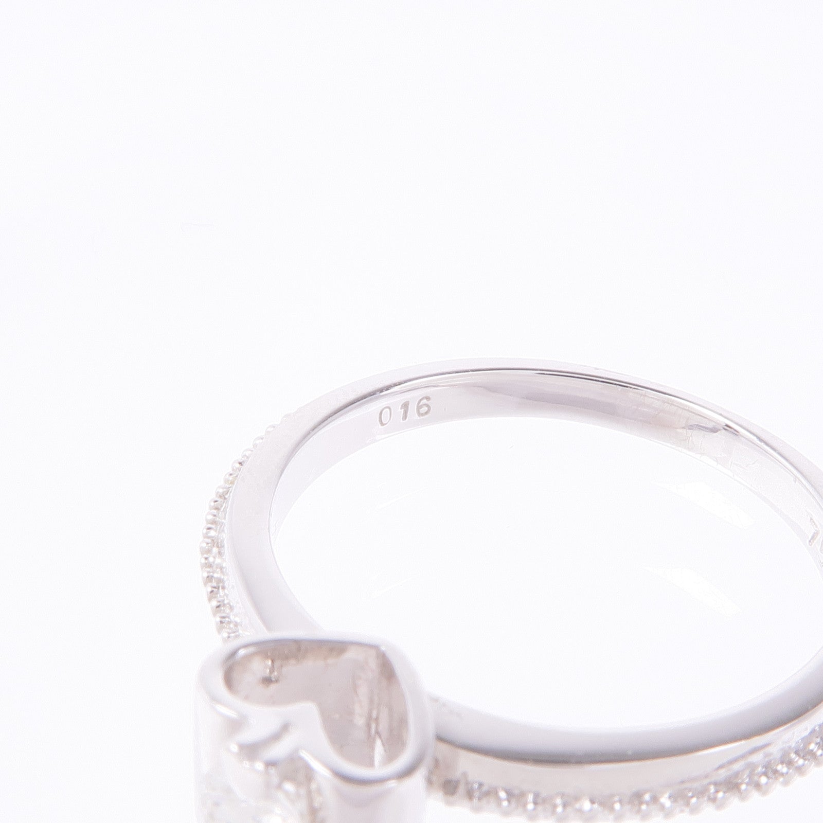 JEWELRY 18K白金Diamond Ring鑽石戒指US#6