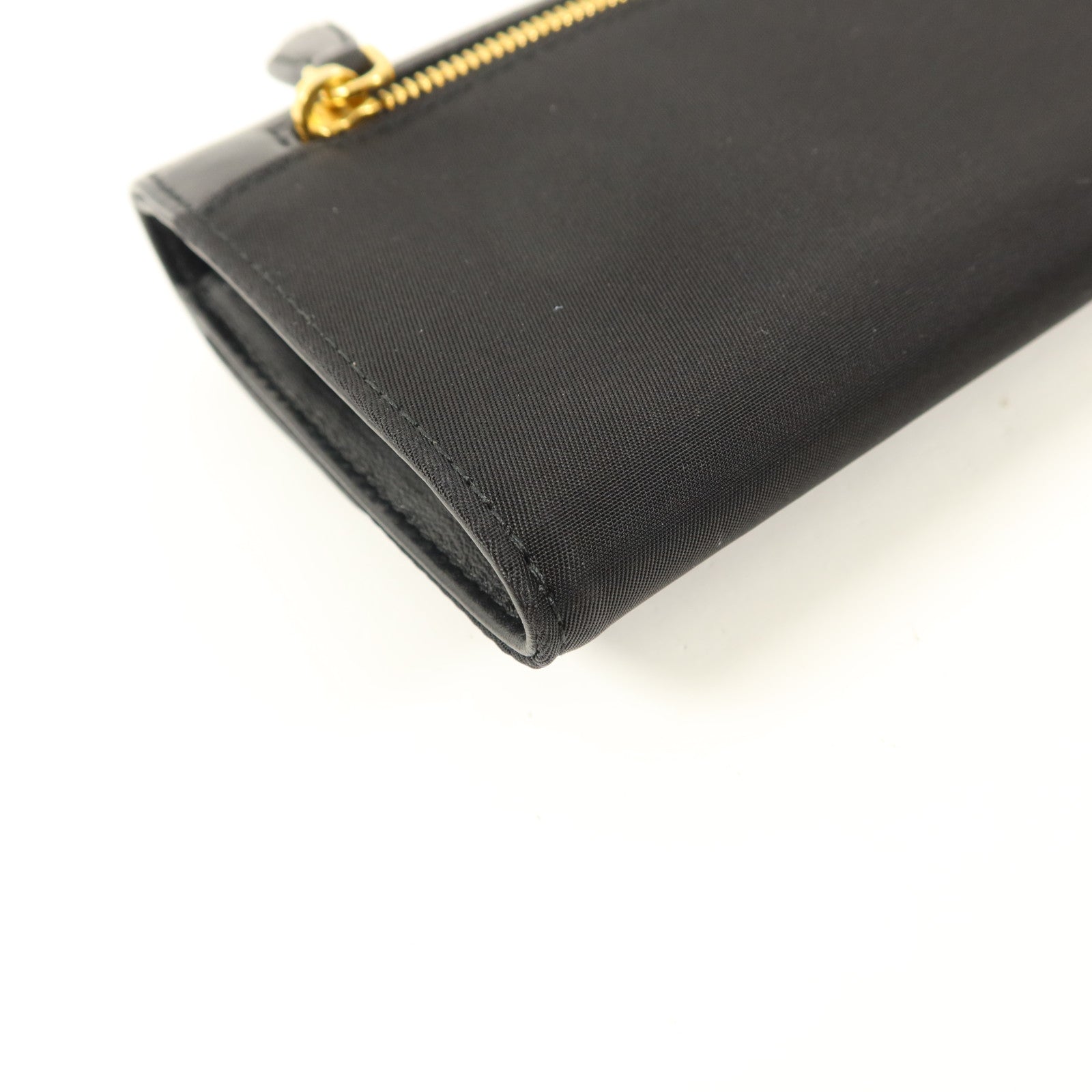 PRADA 牛皮皮革/尼龍Pouch Wallet錢包