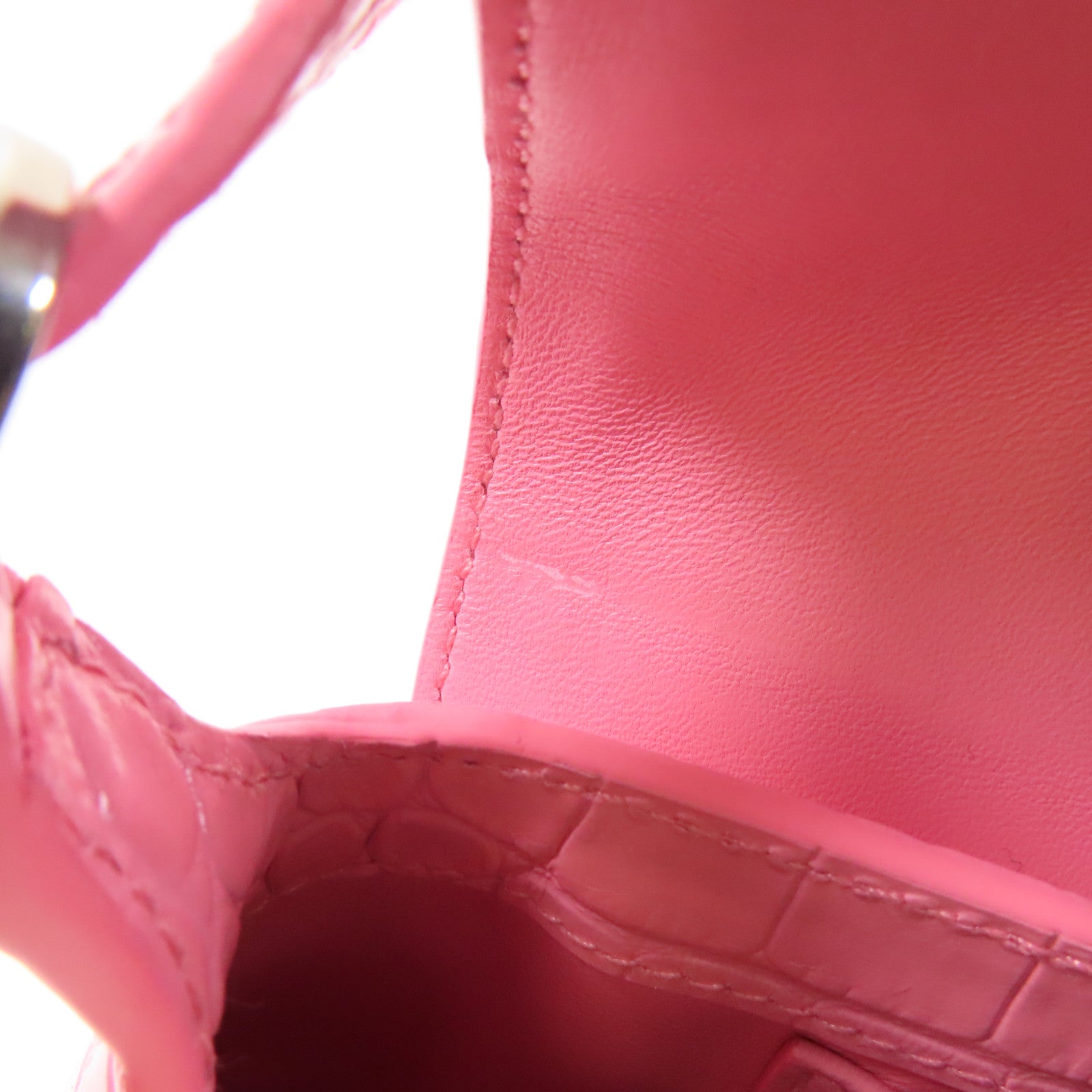BALENCIAGA 牛皮皮革Shoulder Bag銀扣肩背袋