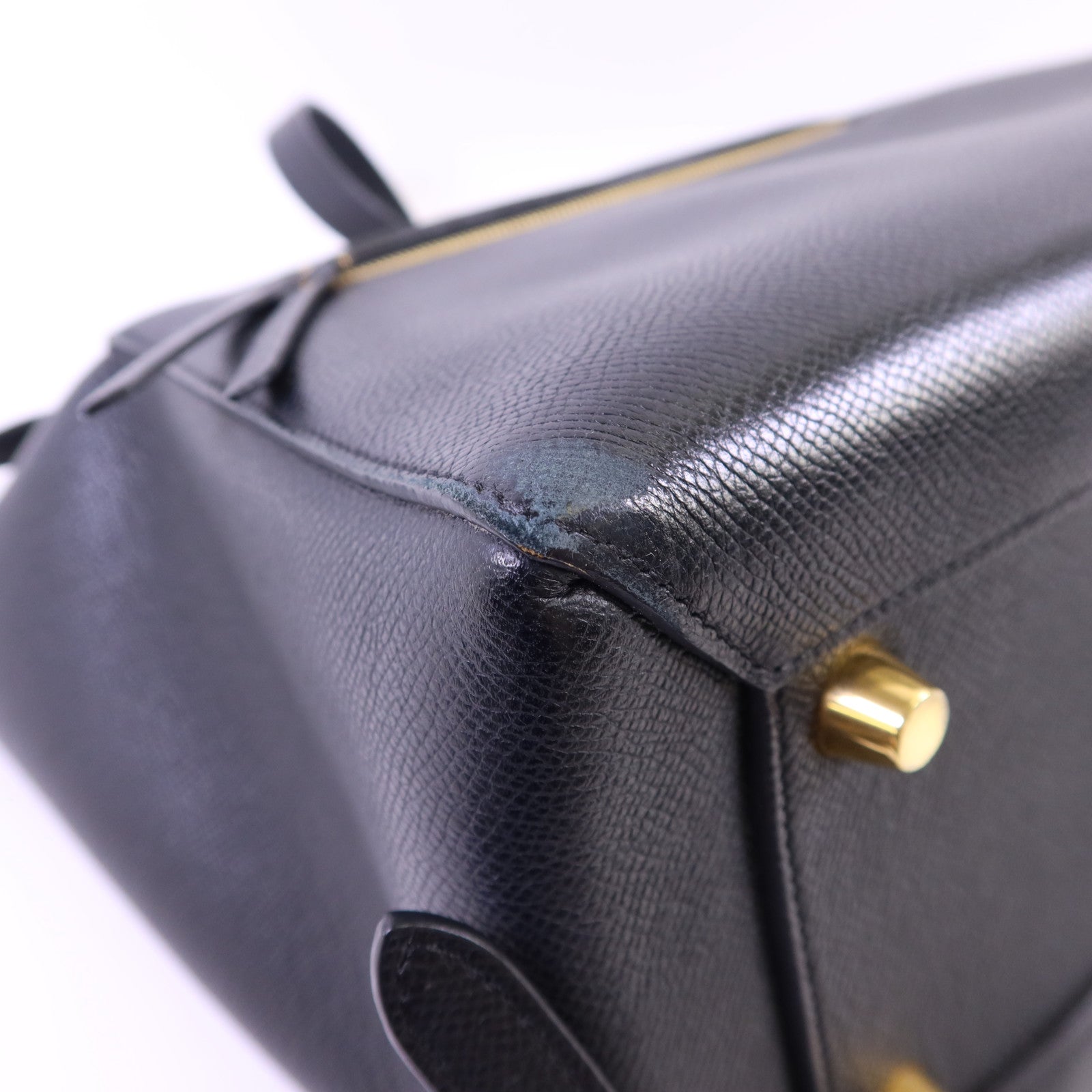 CELINE 牛皮皮革Belt Bag金扣手挽肩背兩用袋