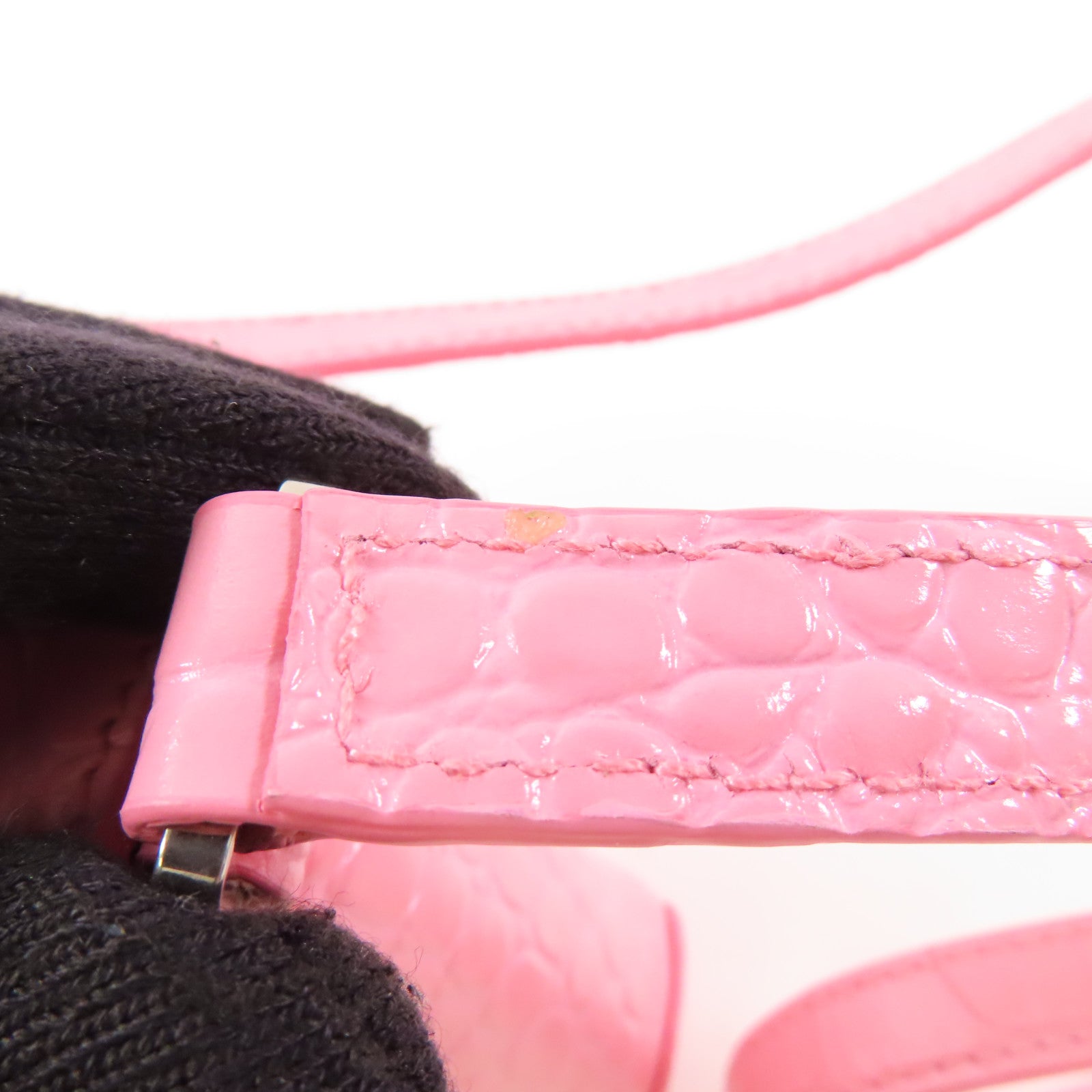 BALENCIAGA 牛皮皮革Shoulder Bag銀扣肩背袋
