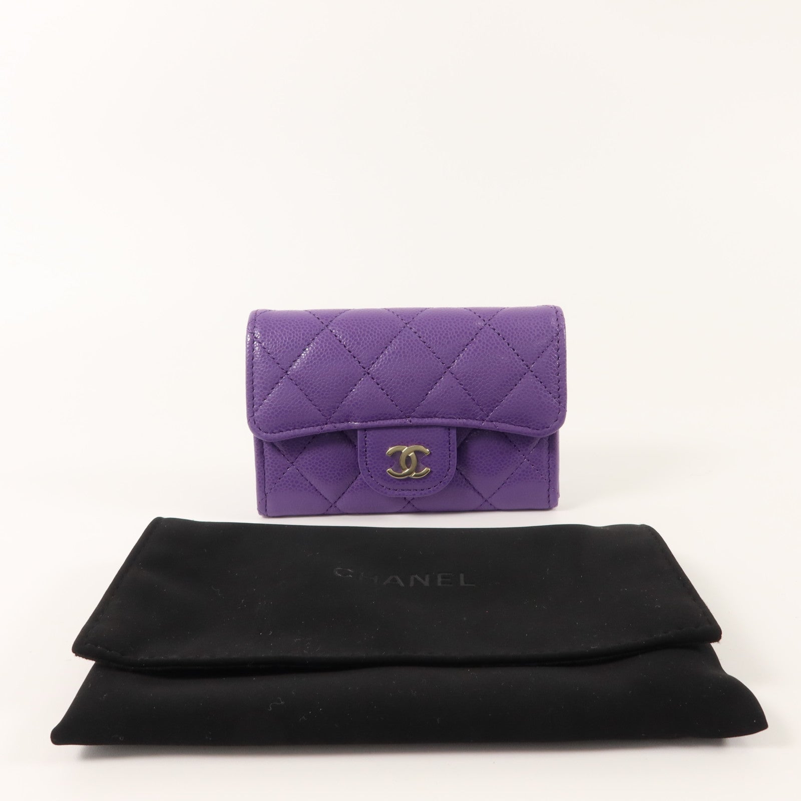 CHANEL 牛皮皮革Classic Flap Card Holder卡片套