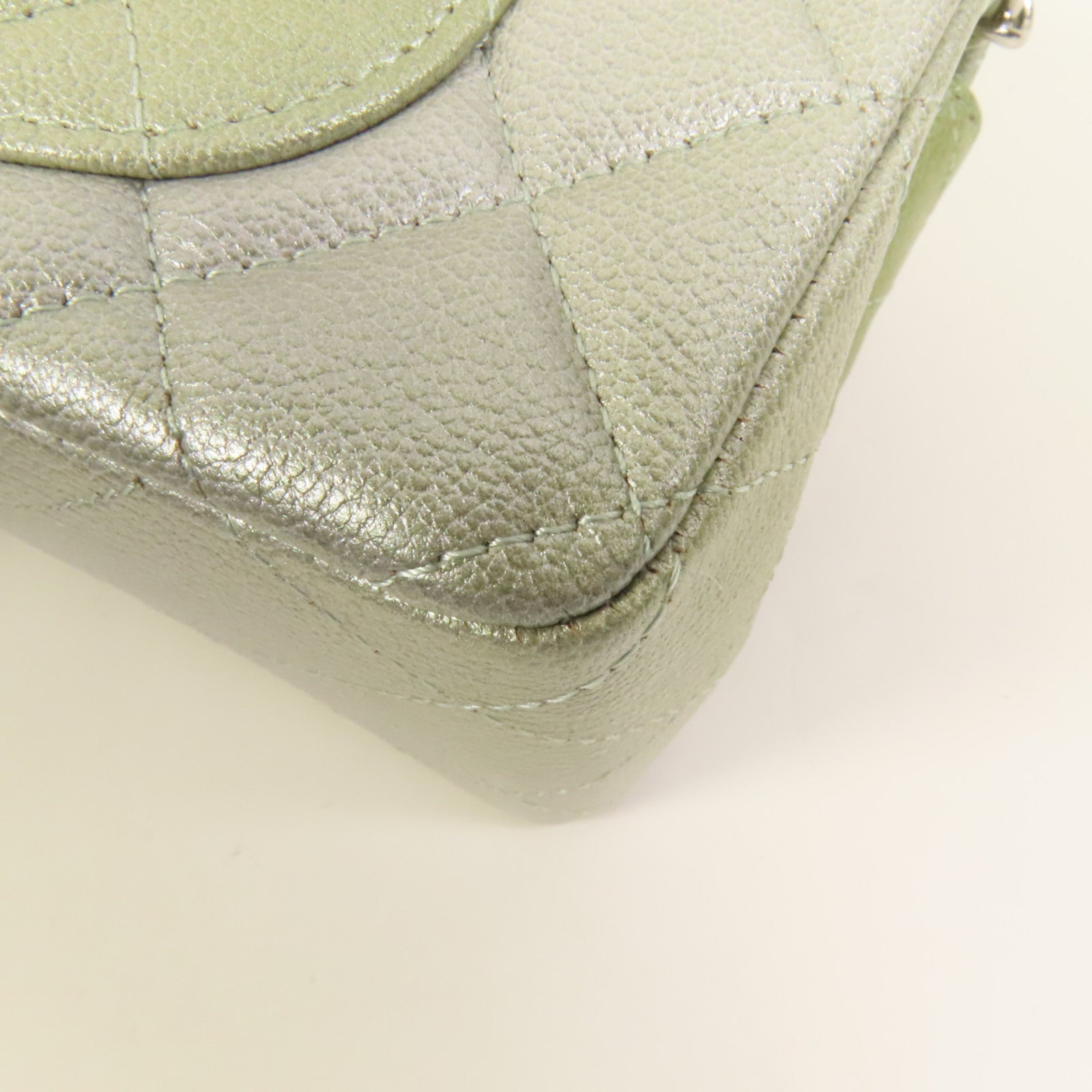 CHANEL 【激減優惠】牛皮皮革Classic 20銀扣鏈帶肩背袋