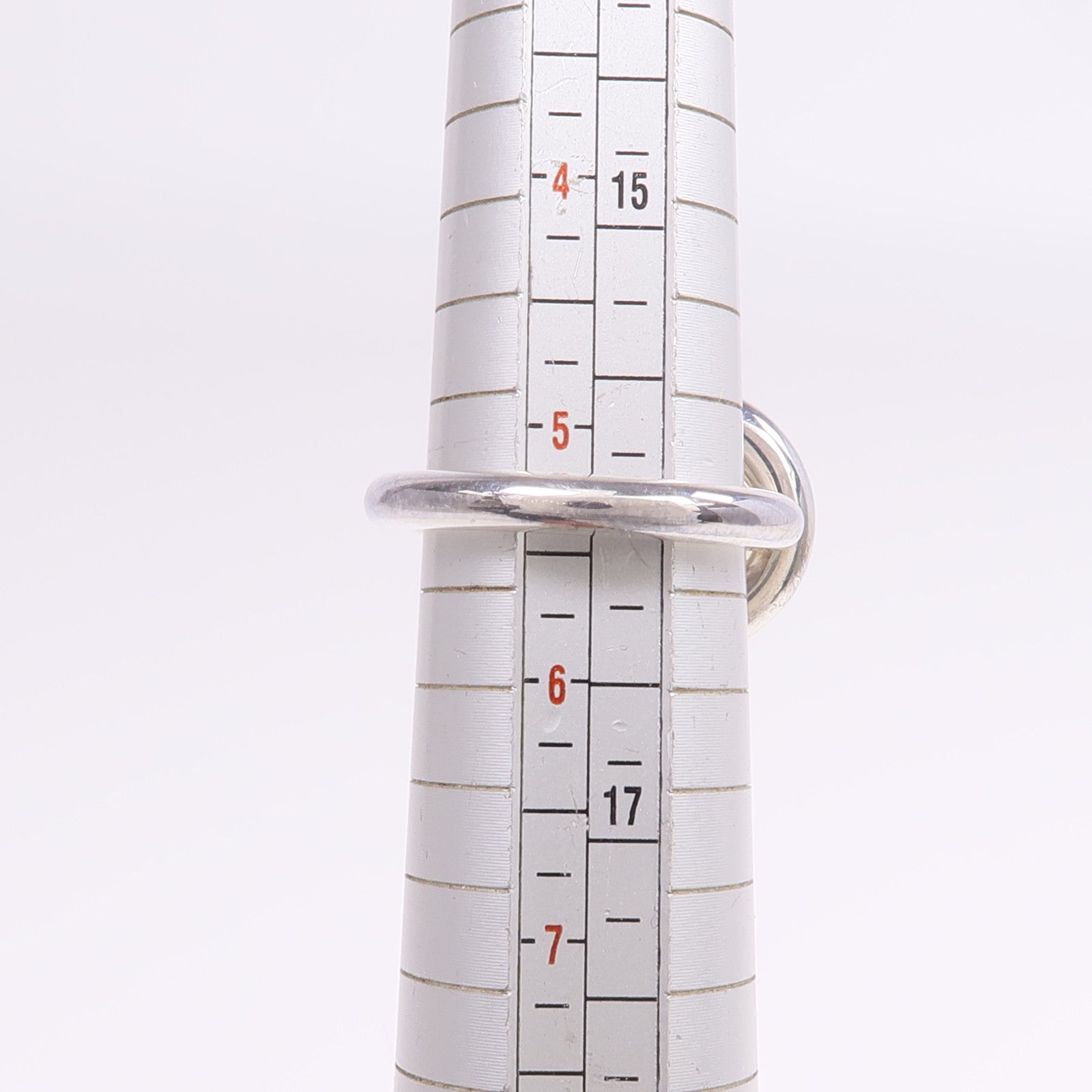 HERMES 925純銀Echappee Ring戒指Hermes#51/US#5.25