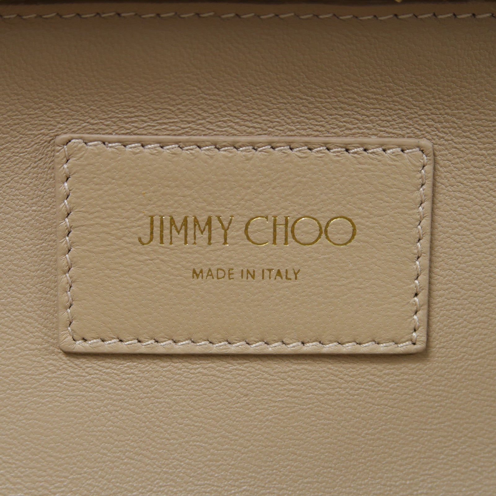 JIMMY CHOO 珠片Ellipse金扣鏈帶肩背袋