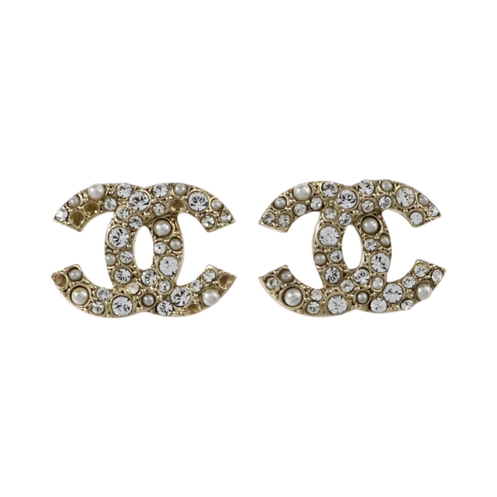 CHANEL 金屬/PVC Earrings耳環