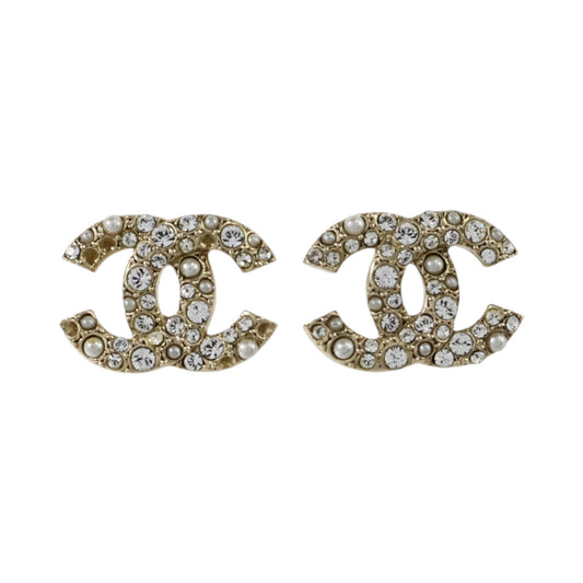 CHANEL 金屬/PVC Earrings耳環
