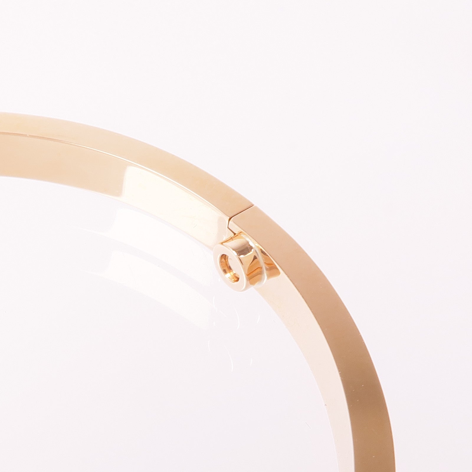 CARTIER 18K玫瑰金Love Bracelet鑽石手鏈Cartier#16