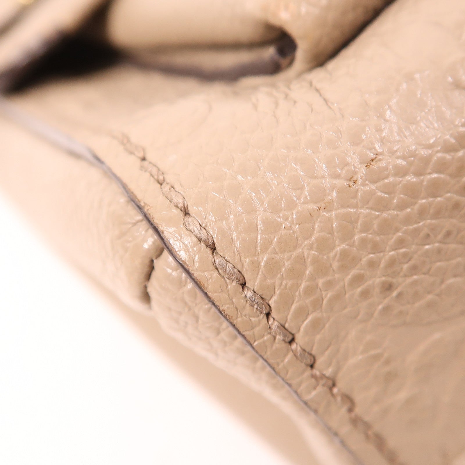 LOUIS VUITTON LV GHW Vavin PM Shoulder Bag M44929 Monogram Empreinte Beige