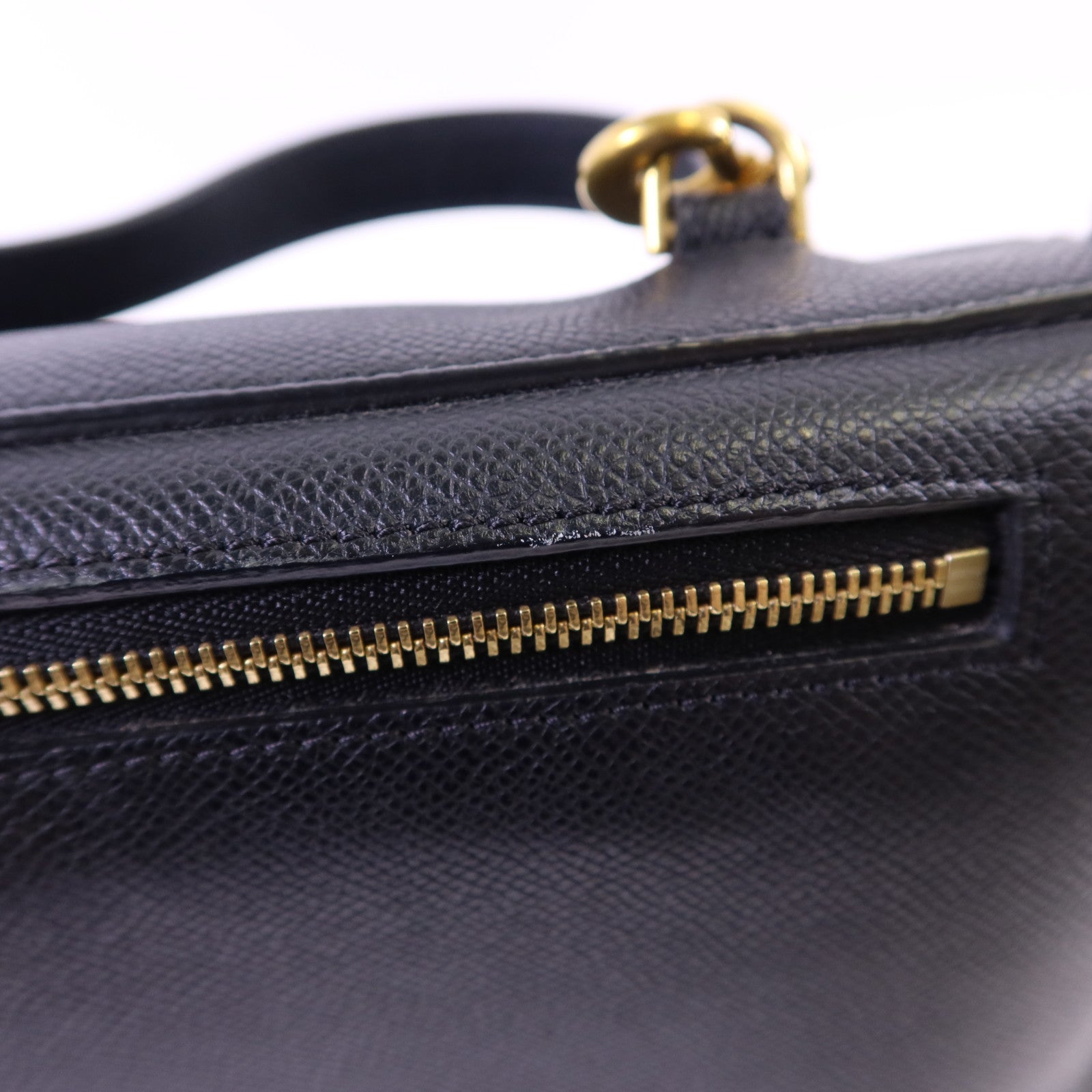 CELINE 牛皮皮革Belt Bag金扣手挽肩背兩用袋