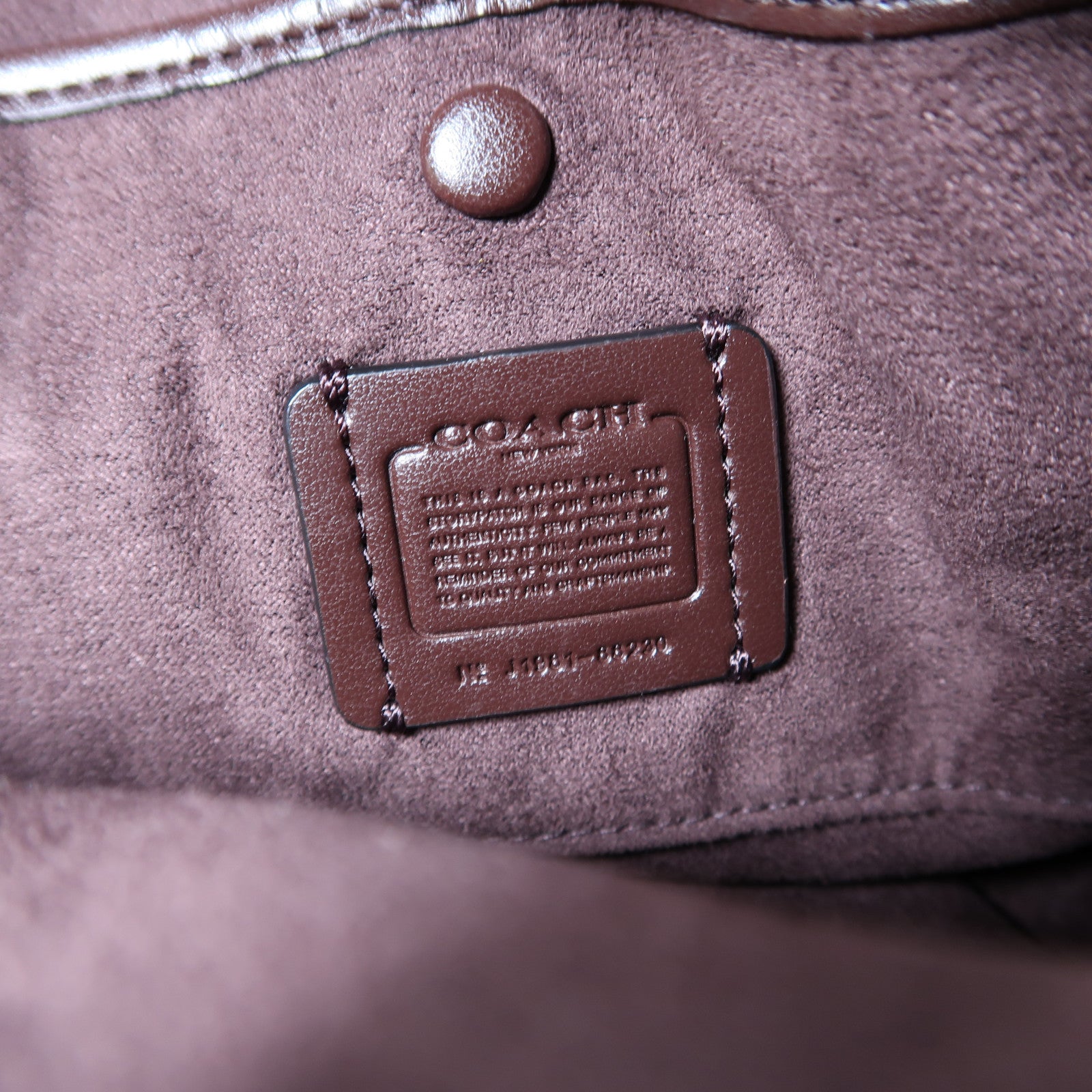 COACH 牛皮皮革Shoulder Bag金扣肩背袋黑色