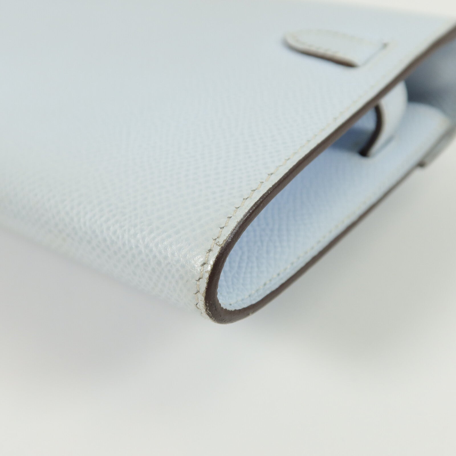 HERMES Epsom皮革Kelly To Go肩背袋Bleu Brume