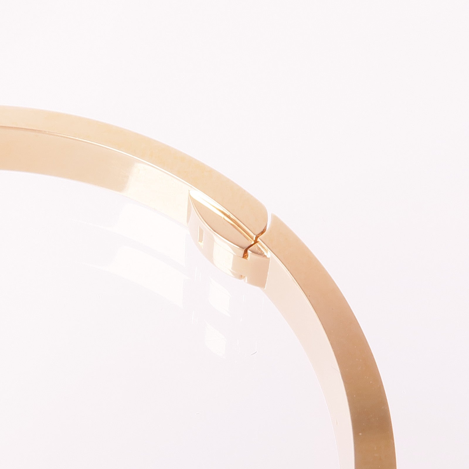 CARTIER 18K玫瑰金Love Bracelet鑽石手鏈Cartier#16