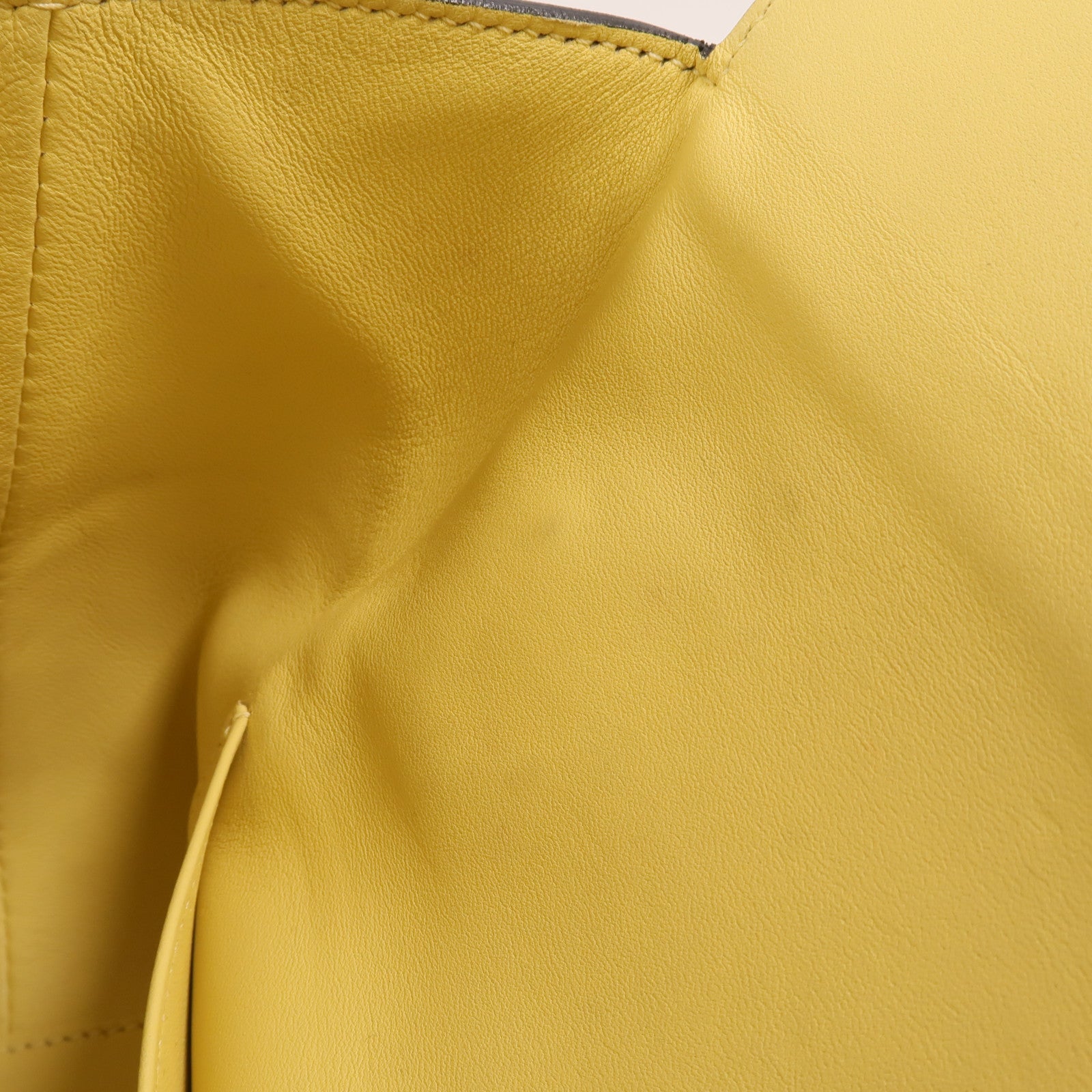 HERMES Evercolor皮革Toolbox 20銀扣手挽肩背兩用袋Blanc/Noir/Jaune Poussin
