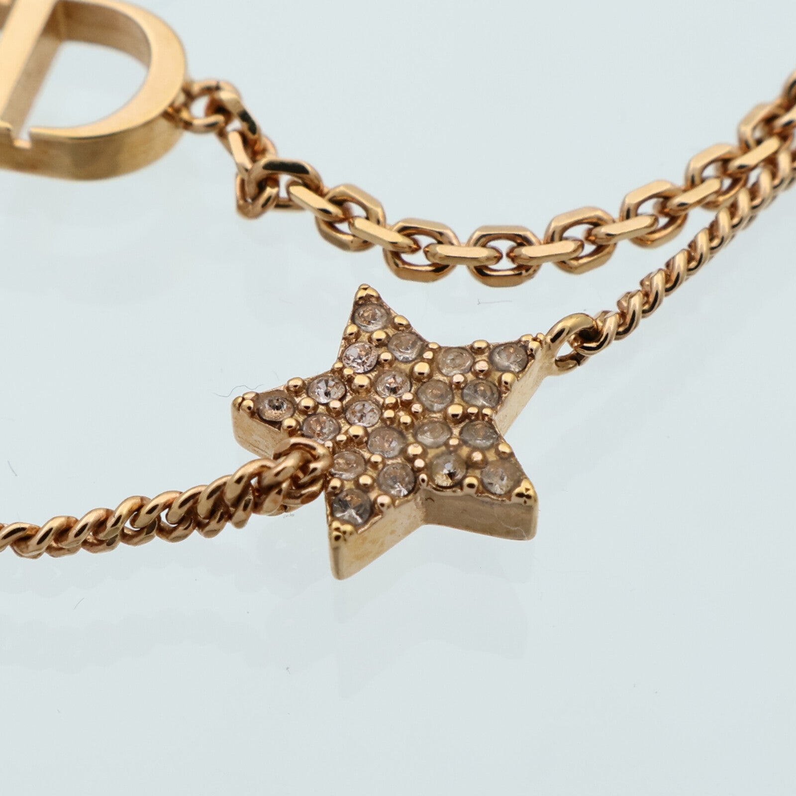 Dior 金屬Petit CD Double Bracelet手鏈