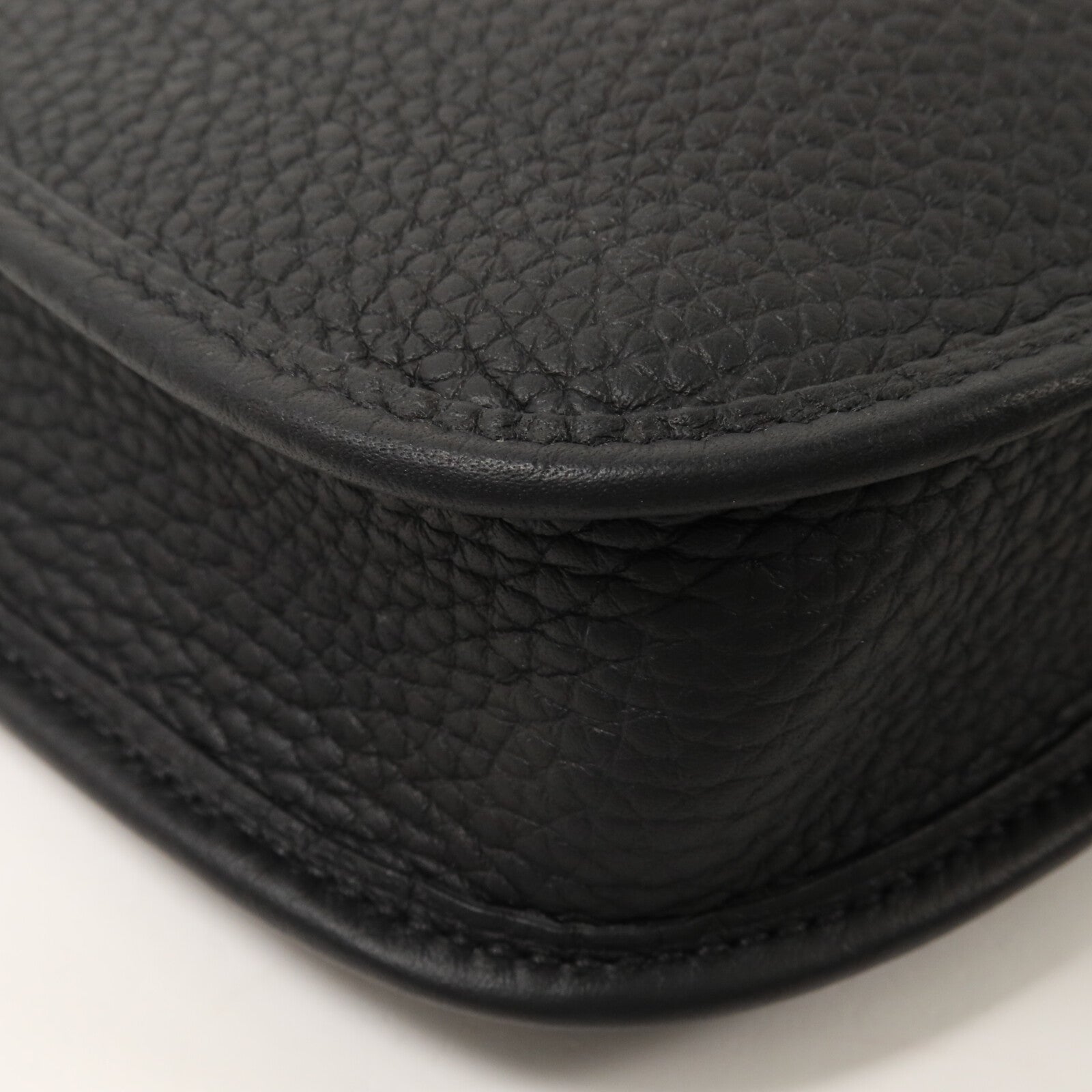HERMES Clemence皮革Evelyne TPM肩背袋Noir