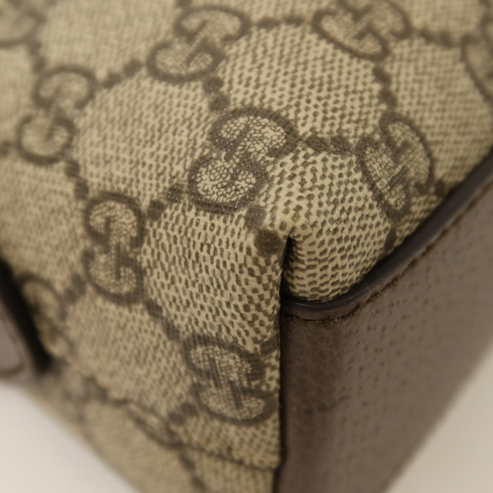GUCCI 塗層帆布Ophidia GG金扣肩背袋
