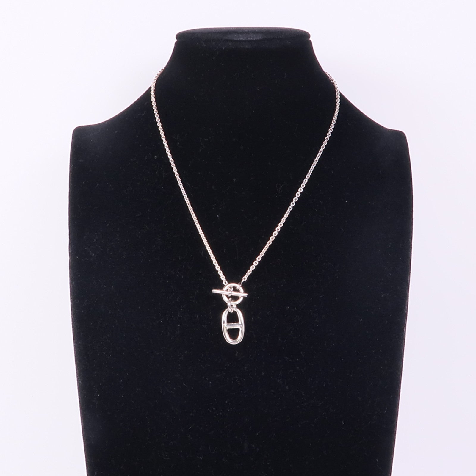 HERMES 925純銀Chaine d'ancre項鍊