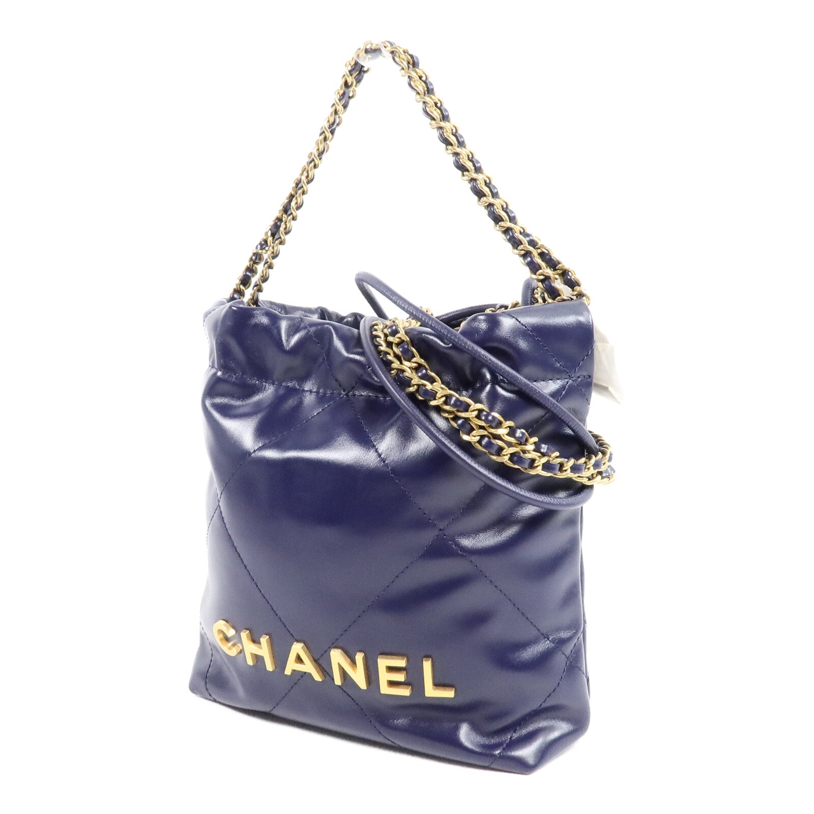 CHANEL 牛皮皮革Chanel 22 Mini手挽肩背兩用袋