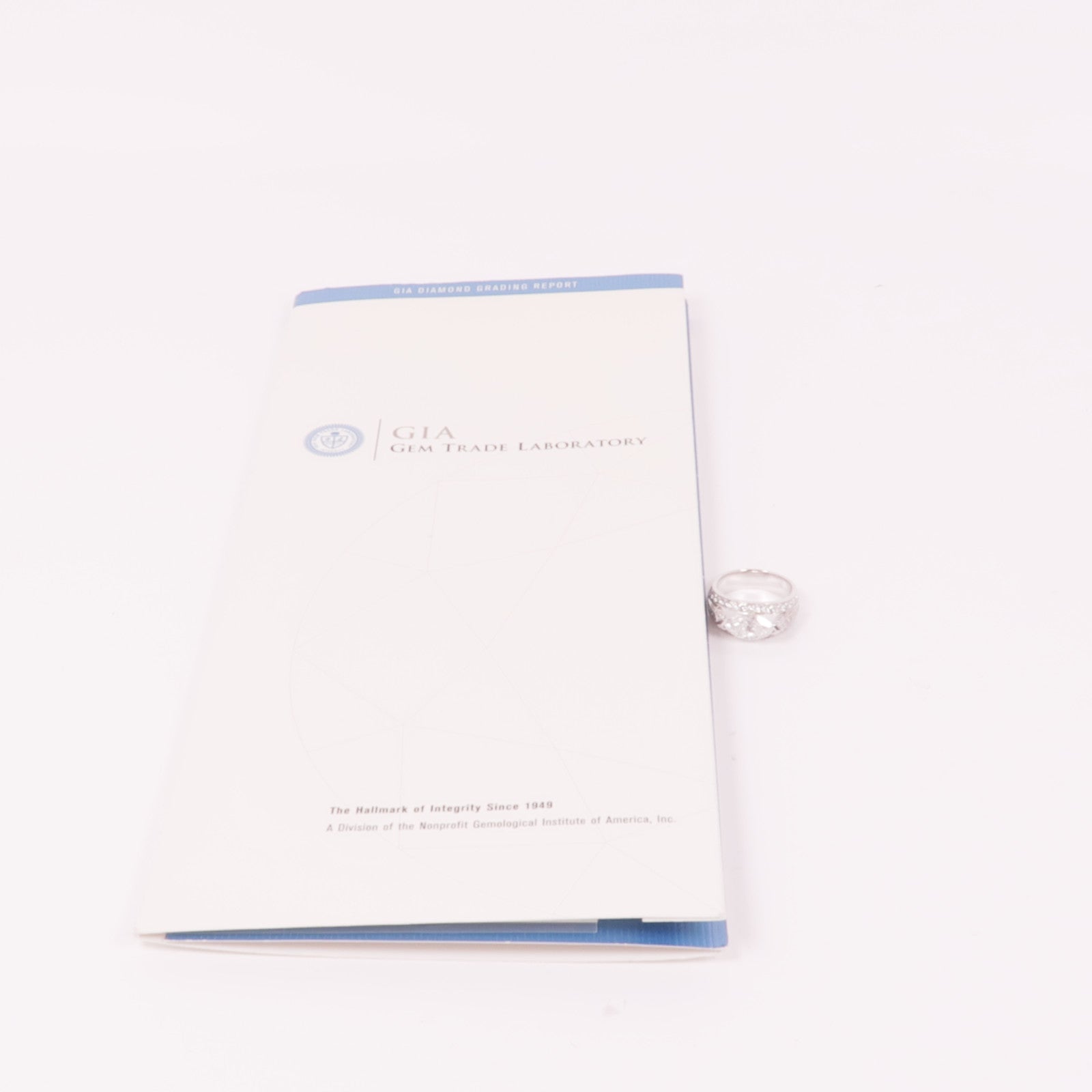 JEWELRY 【激減優惠】PT950鉑金Diamond Ring鑽石戒指US#4.25