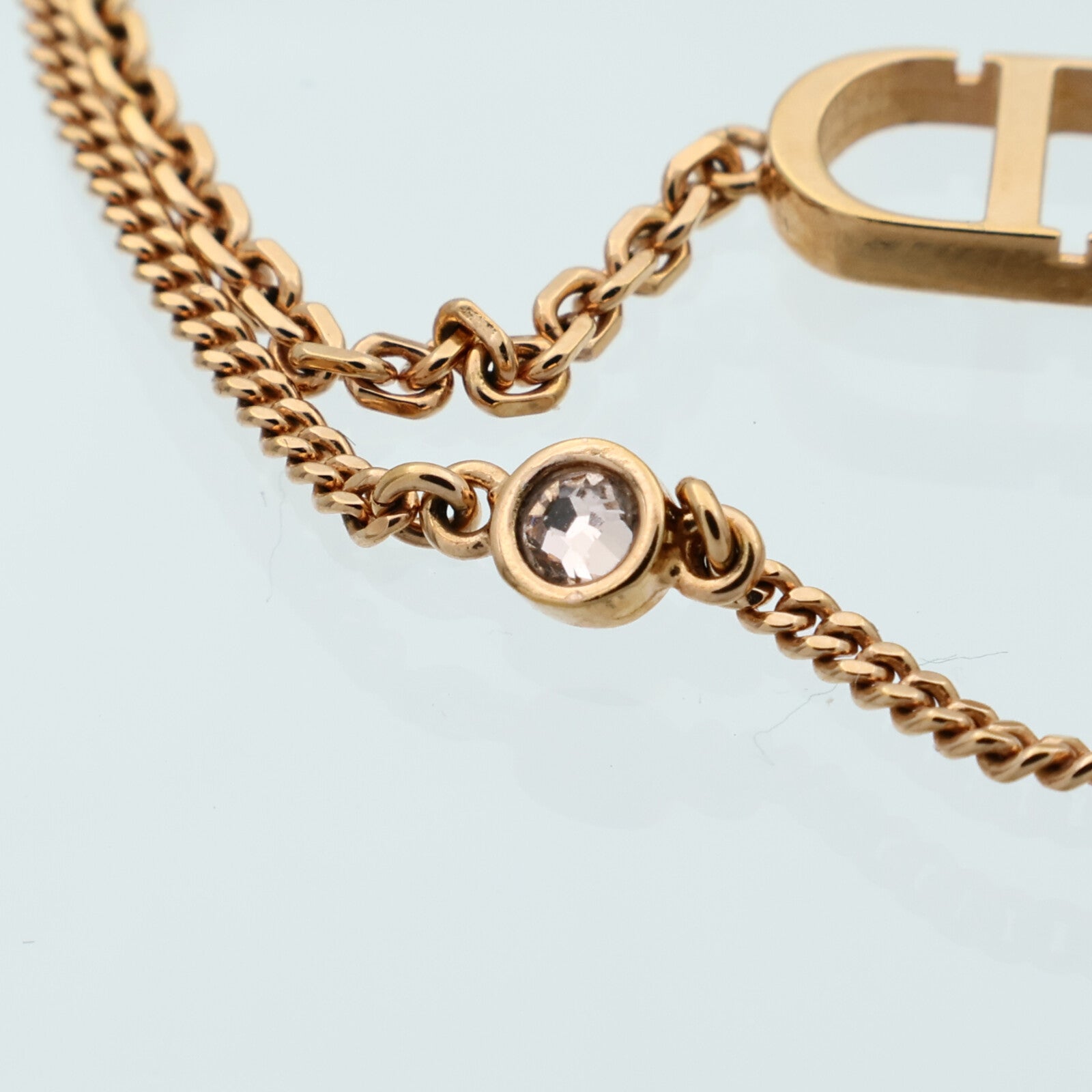 Dior 金屬Petit CD Double Bracelet手鏈