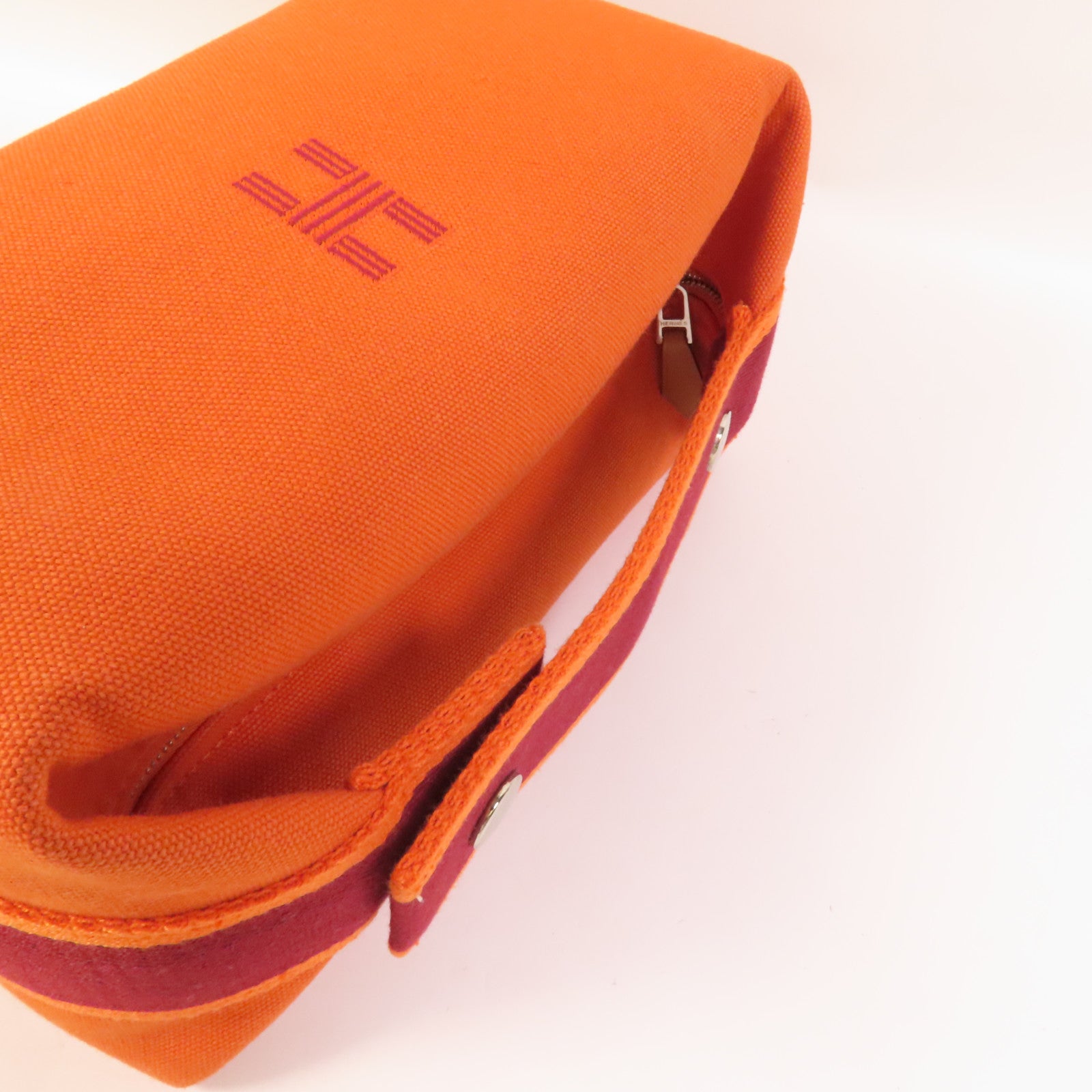 HERMES 帆布Bride A Brac手挽袋