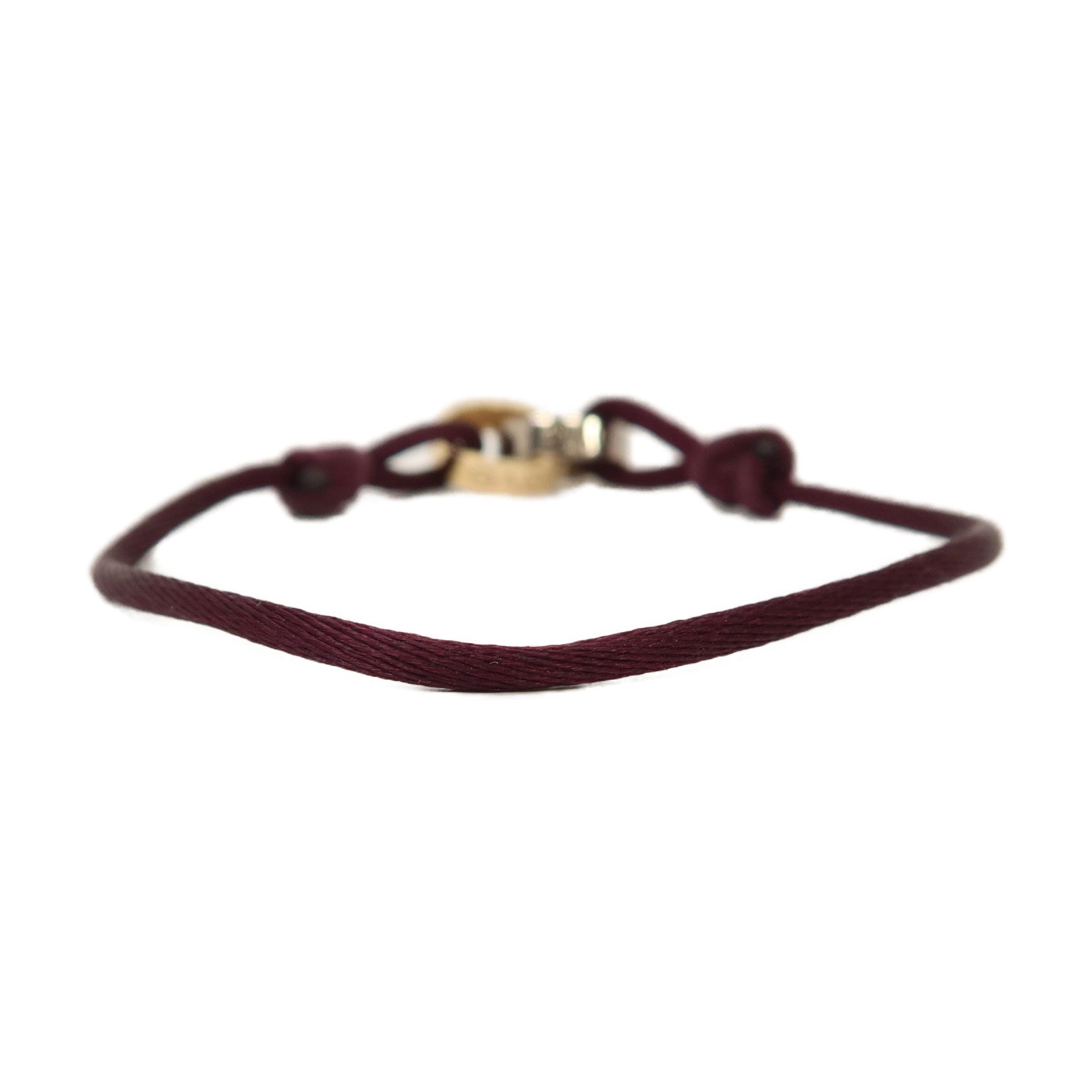 CARTIER 18K黃金/白金Love Cord Bracelet手鐲