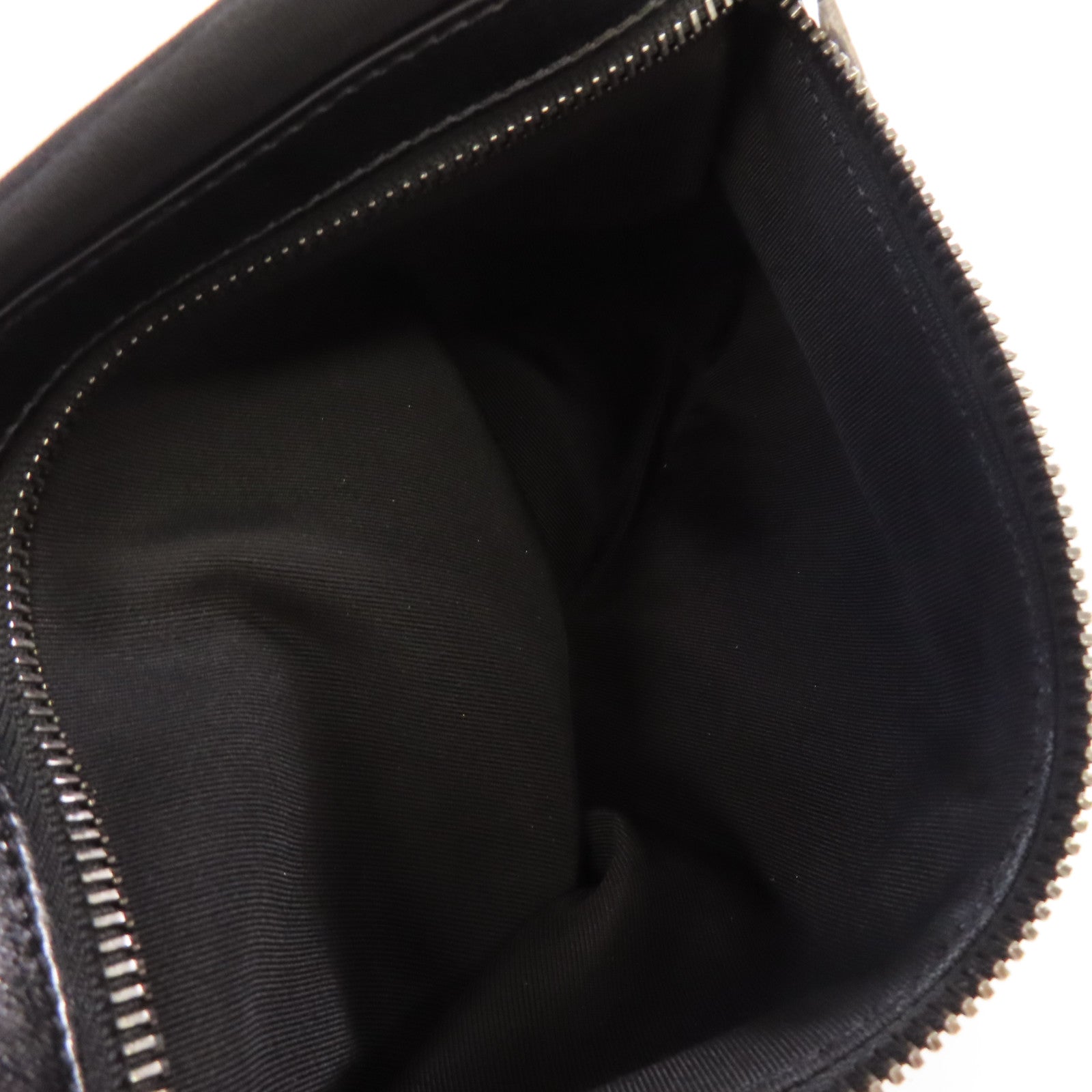 CHANEL 菱格牛皮皮革Bubble Chain Shoulder Bag銀扣鏈帶肩背袋黑色