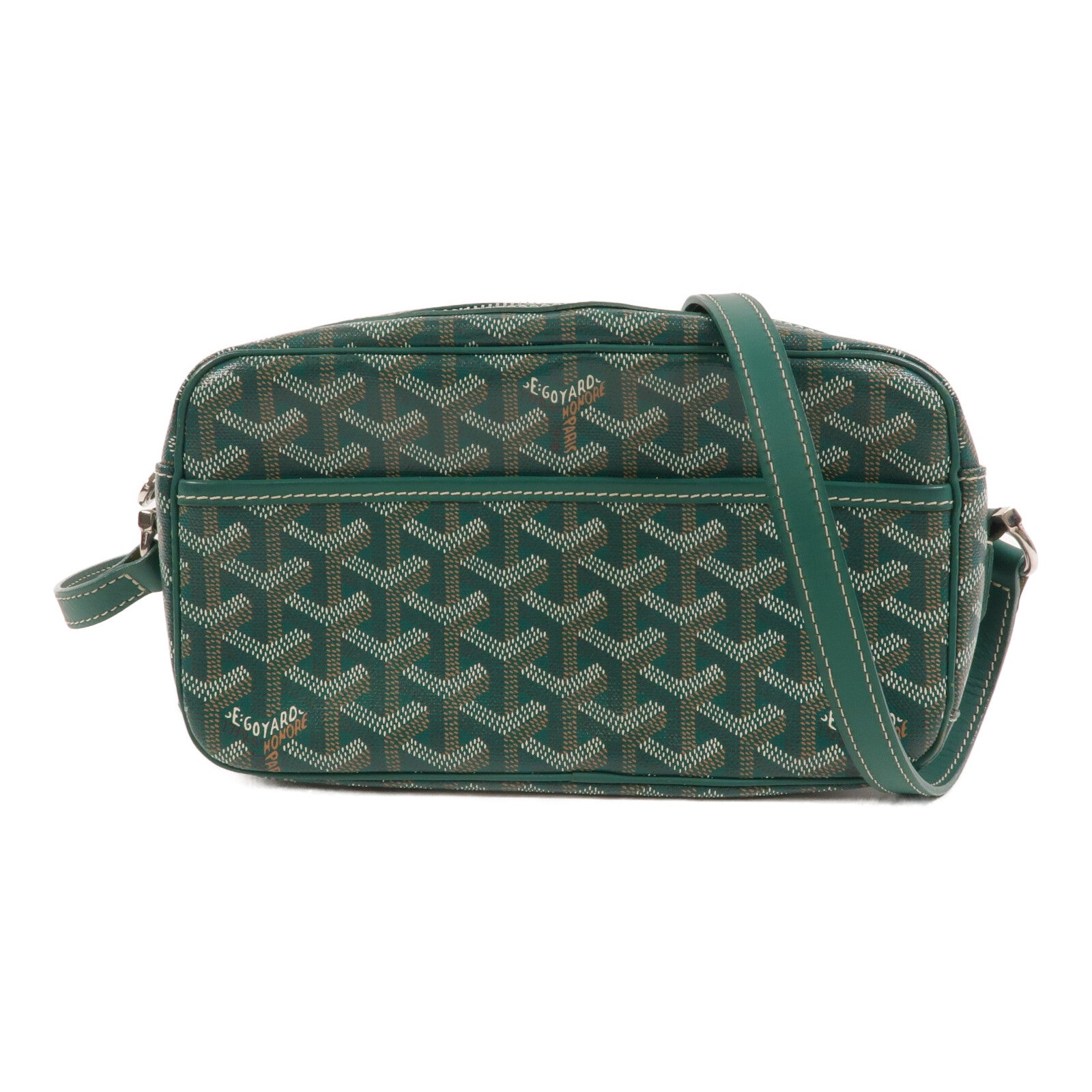 GOYARD 塗層帆布Cap Vert PM肩背袋