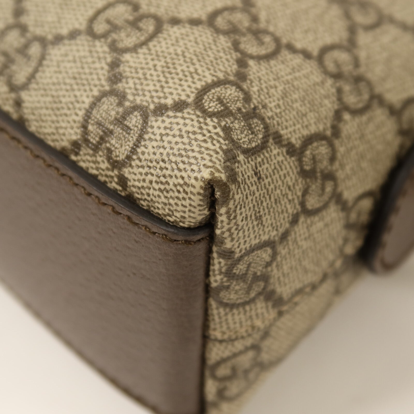 GUCCI 塗層帆布Ophidia GG金扣肩背袋