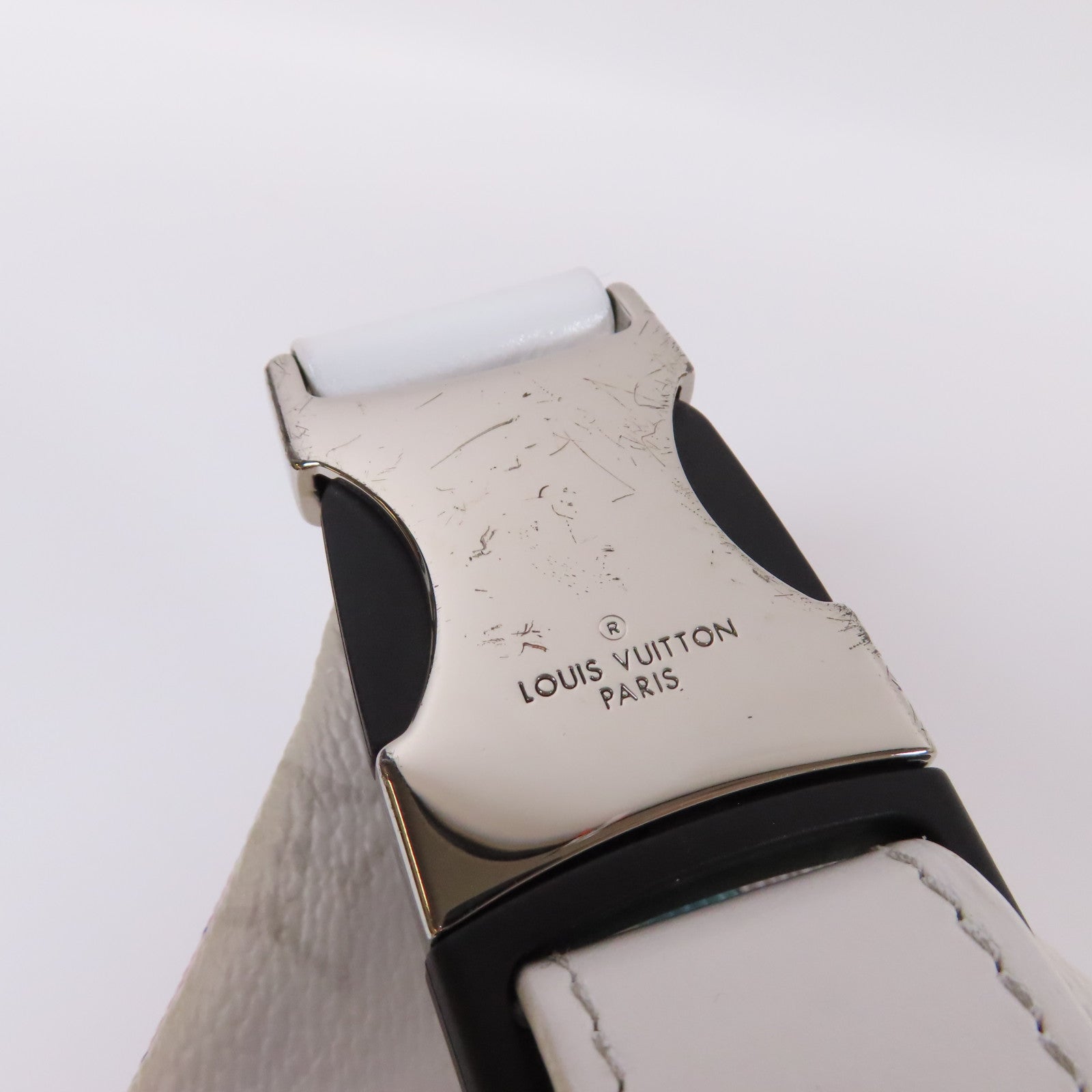 LOUIS VUITTON Monogram Water Color Discovery銀扣腰包白色/彩色