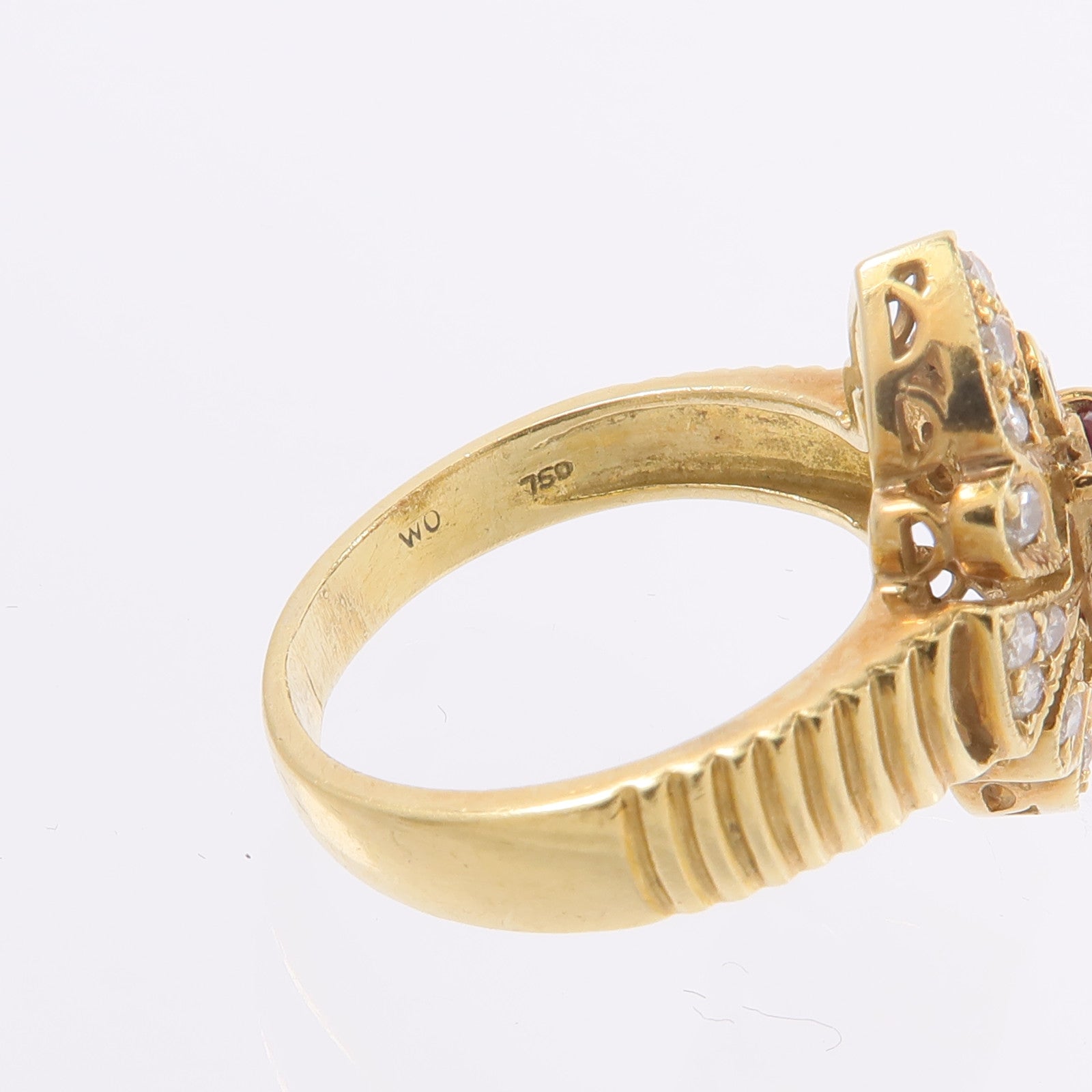 JEWELRY 18K黃金Ruby Ring紅寶石戒指