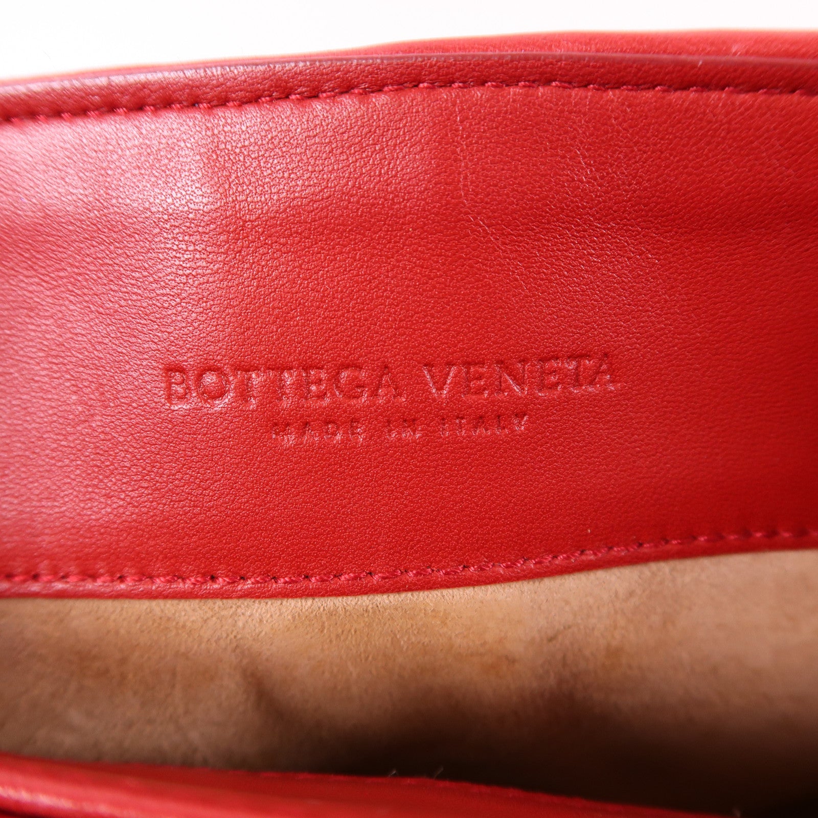 BOTTEGA VENETA 羊皮皮革Shoulder Bag鏈帶肩背袋