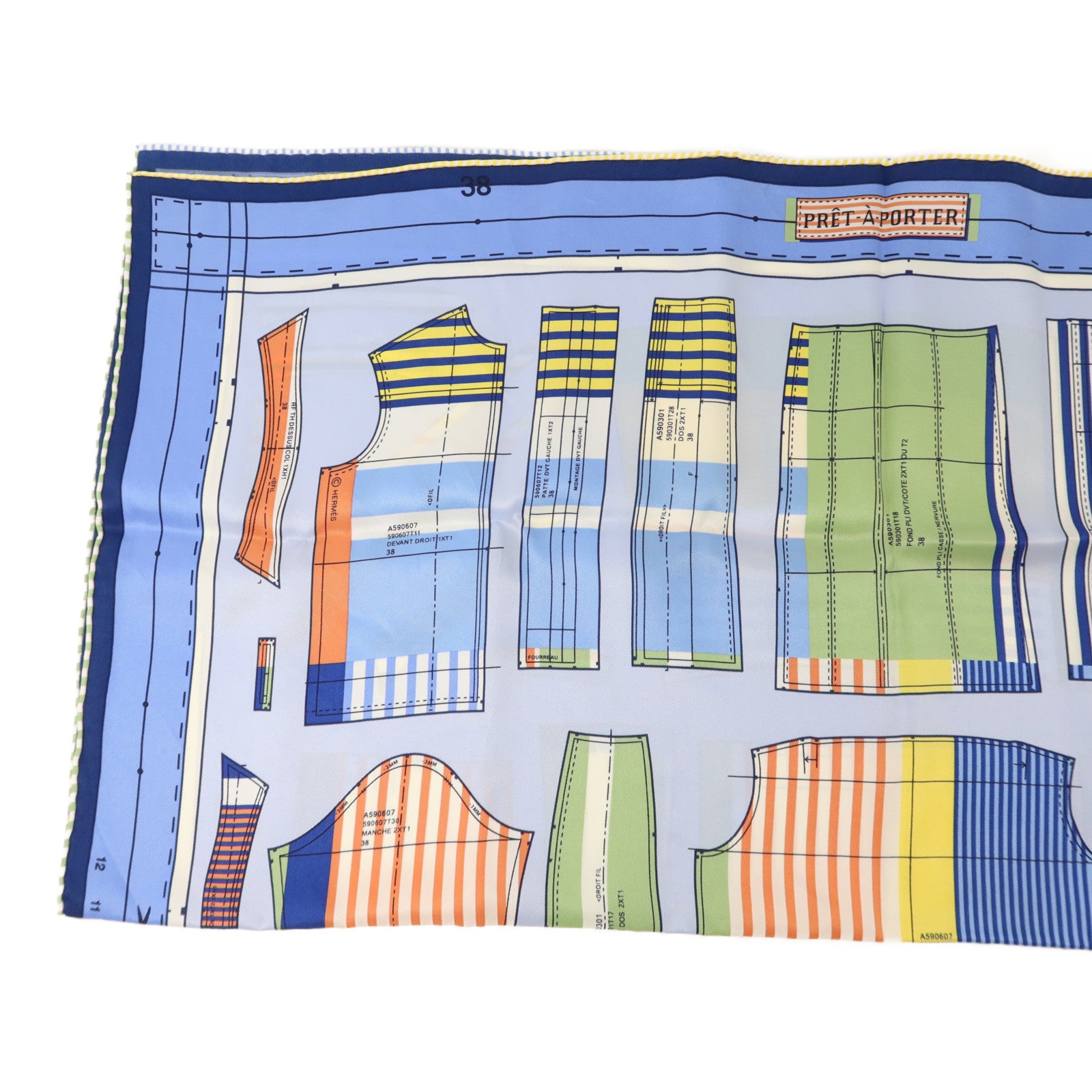 HERMES 絲質Scarf絲巾