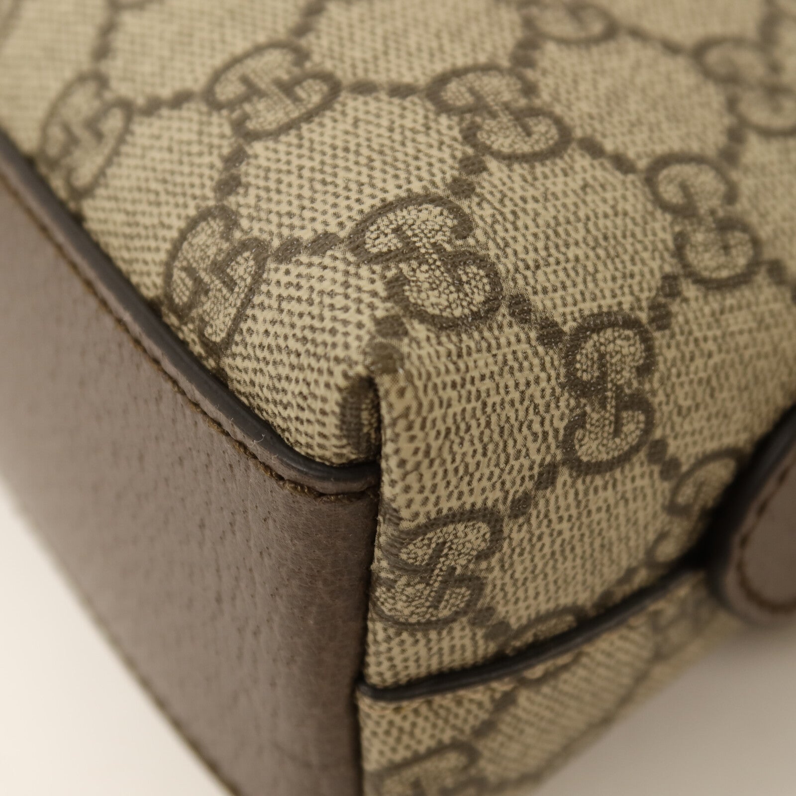 GUCCI 塗層帆布Ophidia GG金扣肩背袋