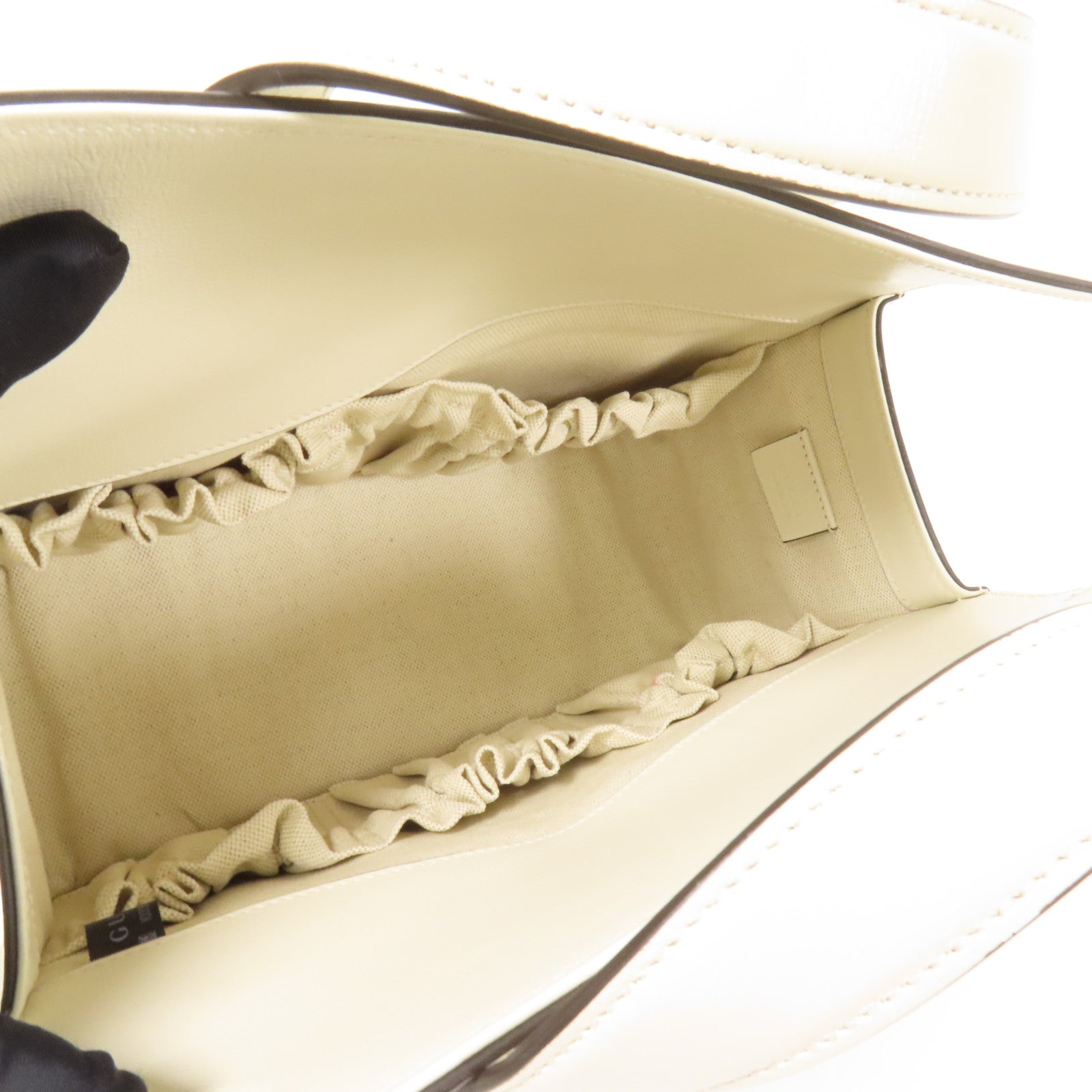 GUCCI 牛皮皮革1955 Horsebit Boston Bag金扣手挽袋