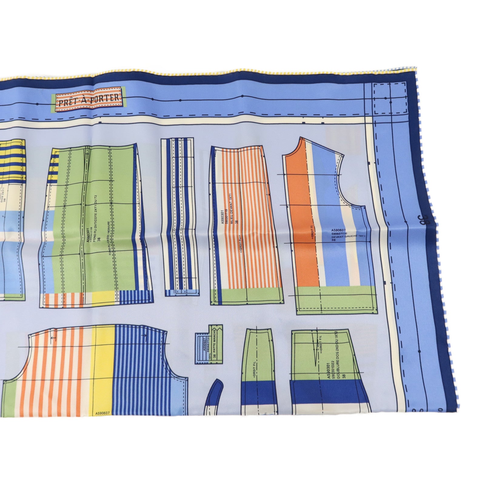 HERMES 絲質Scarf絲巾