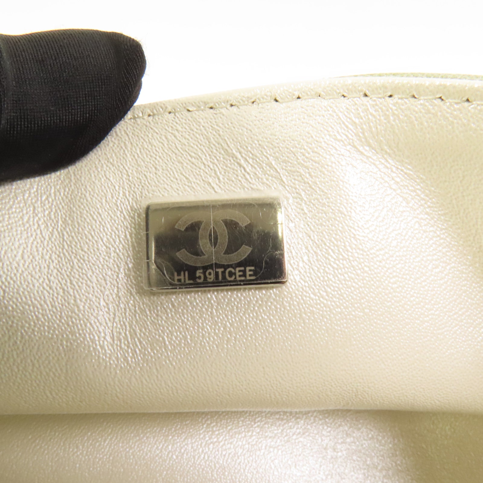 CHANEL 【激減優惠】牛皮皮革Classic 20銀扣鏈帶肩背袋