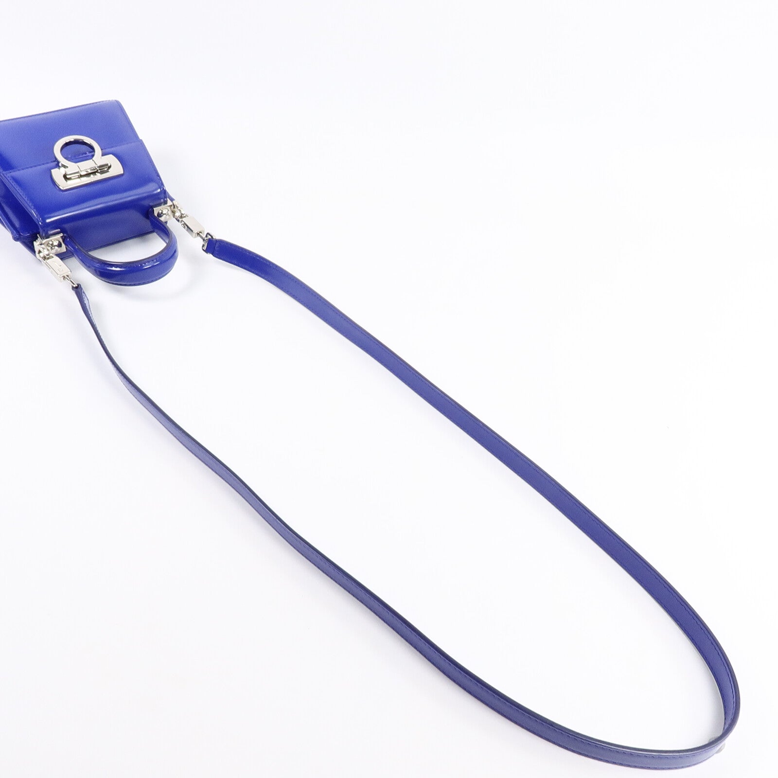 Salvatore Ferragamo 牛皮皮革2 Way Shoulder Bag手挽肩背兩用袋