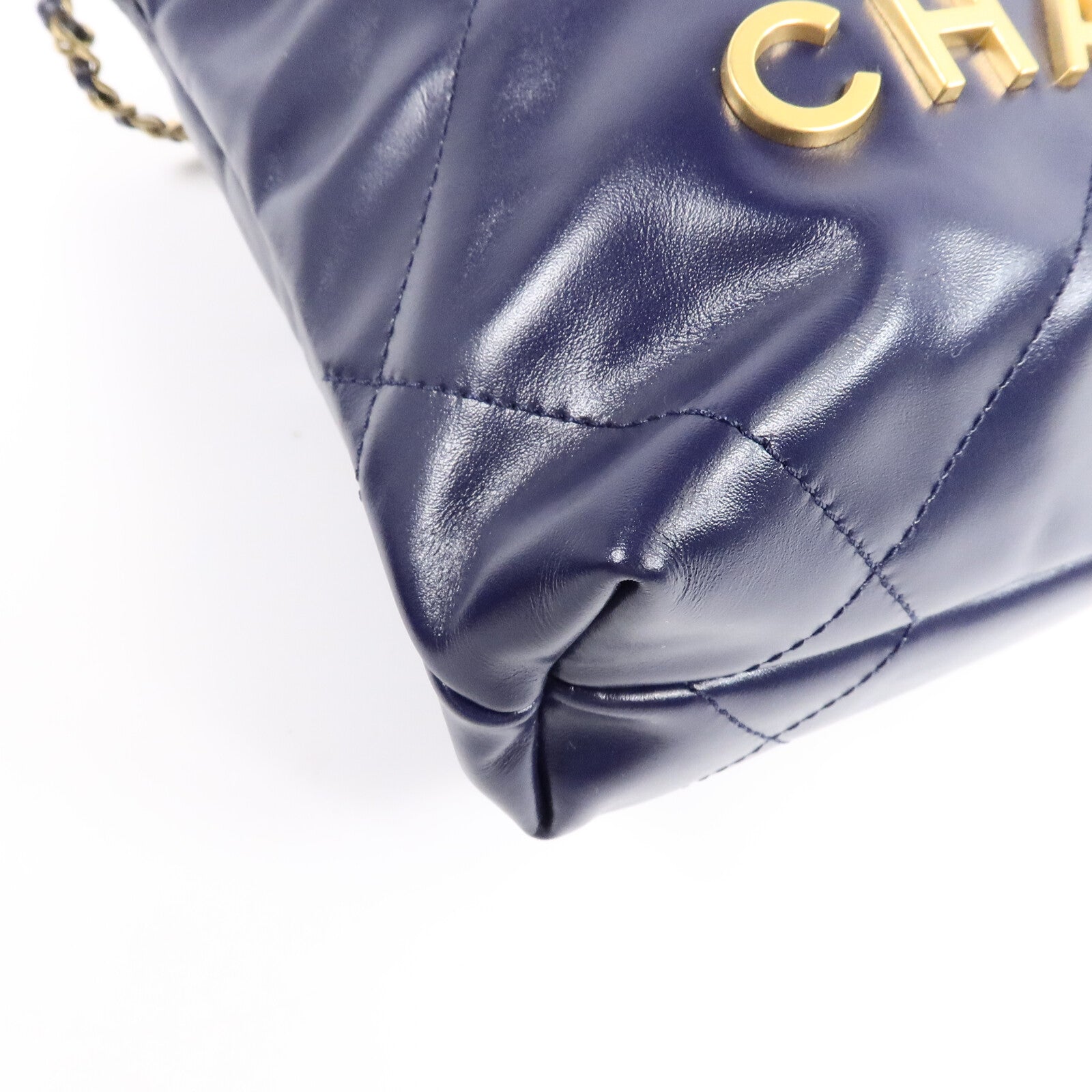 CHANEL 牛皮皮革Chanel 22 Mini手挽肩背兩用袋