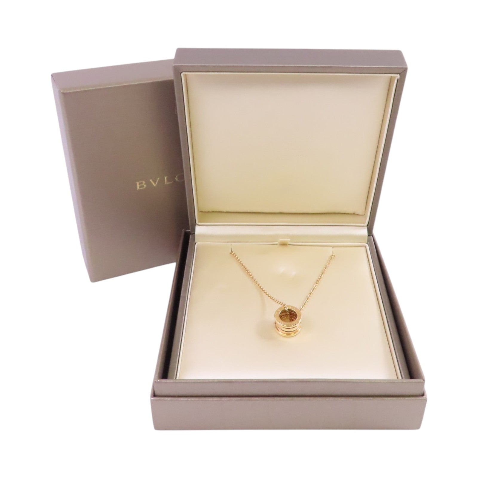 BVLGARI 18K玫瑰金B-zero1 Necklace項鏈