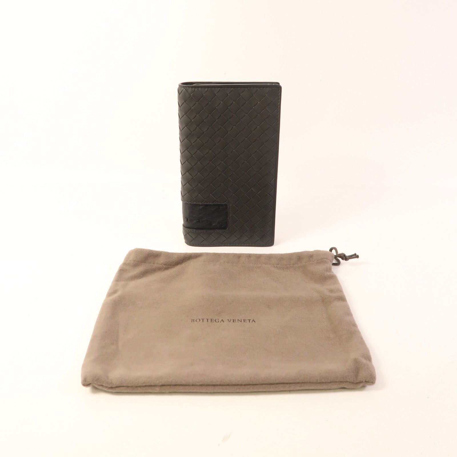 BOTTEGA VENETA 羊皮皮革/鴕鳥皮革Long Wallet長錢包