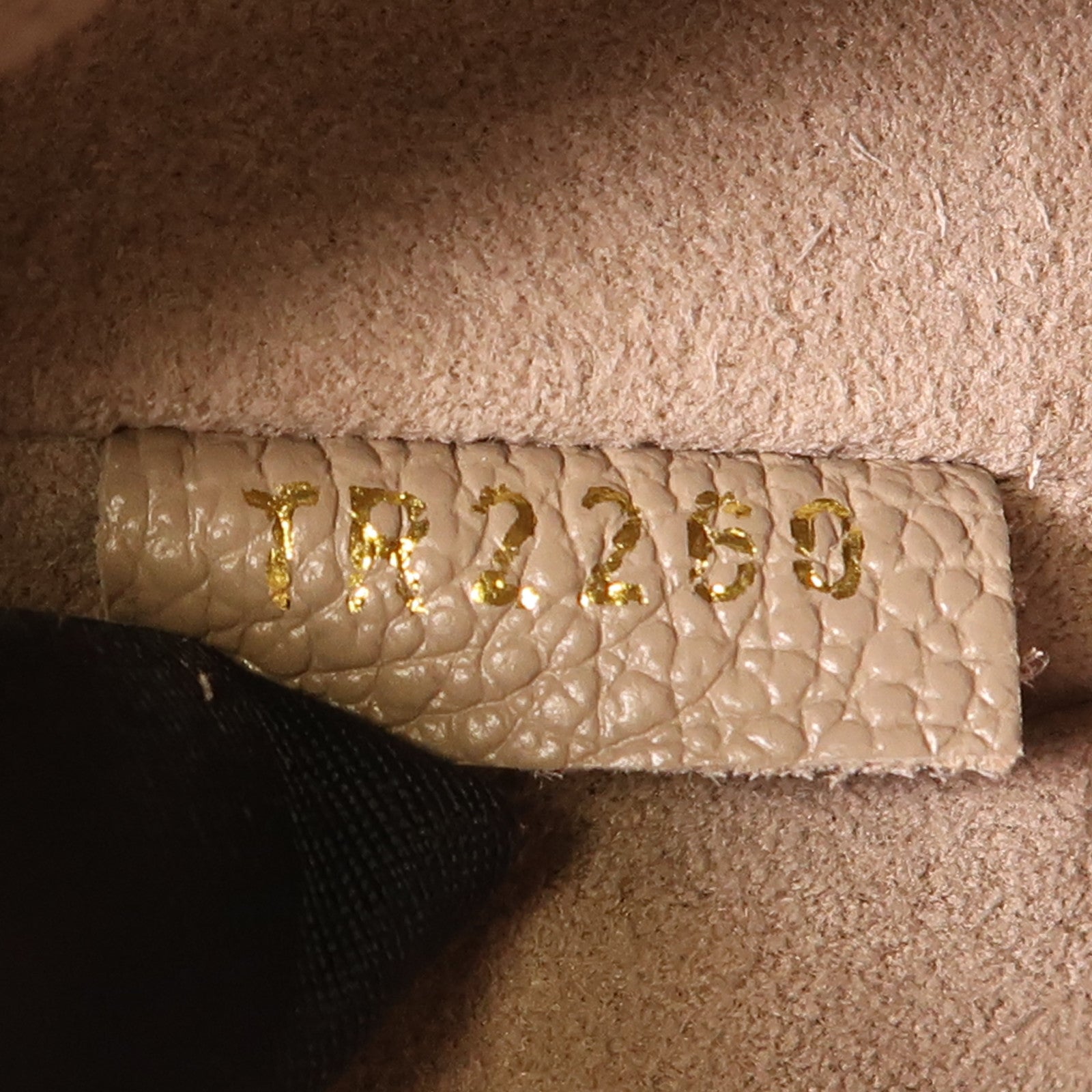 LOUIS VUITTON LV GHW Vavin PM Shoulder Bag M44929 Monogram Empreinte Beige