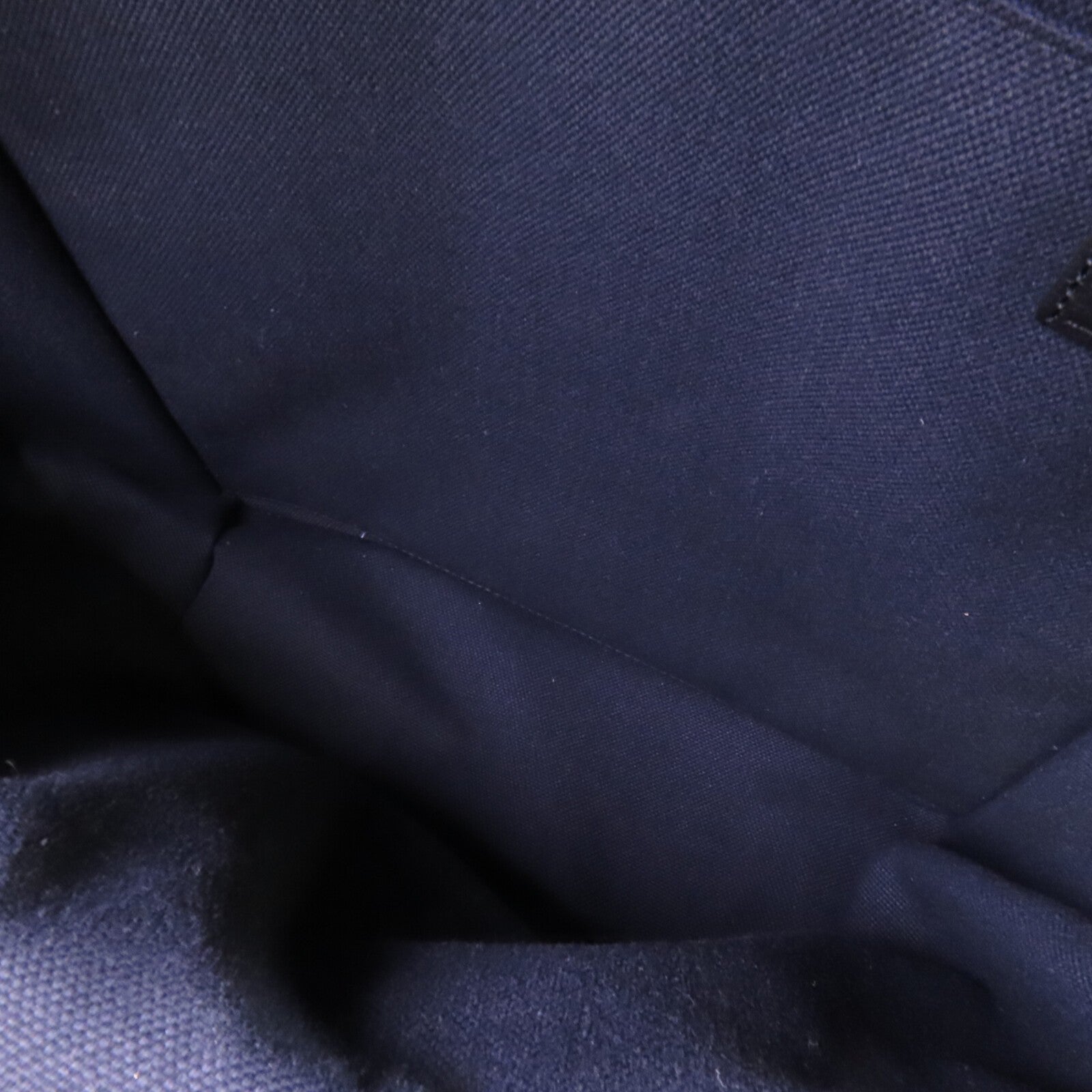 LOEWE 帆布/牛皮皮革Backpack銀扣背包