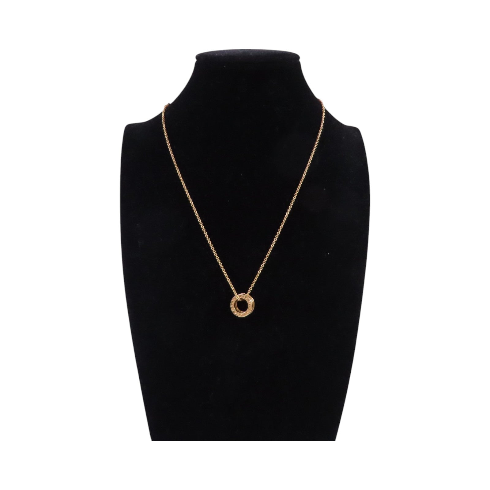 BVLGARI 18K玫瑰金B-zero1 Necklace項鏈