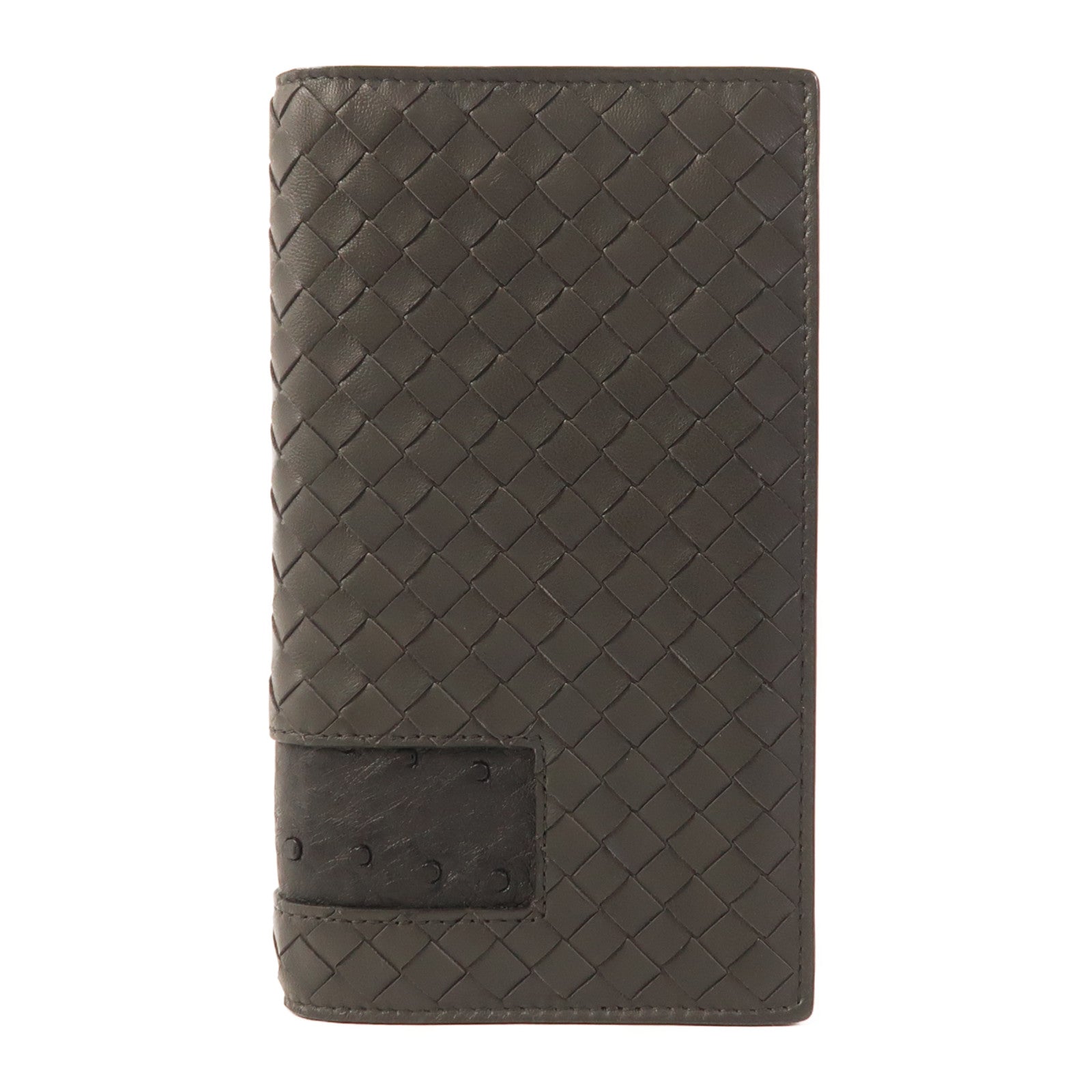 BOTTEGA VENETA 羊皮皮革/鴕鳥皮革Long Wallet長錢包