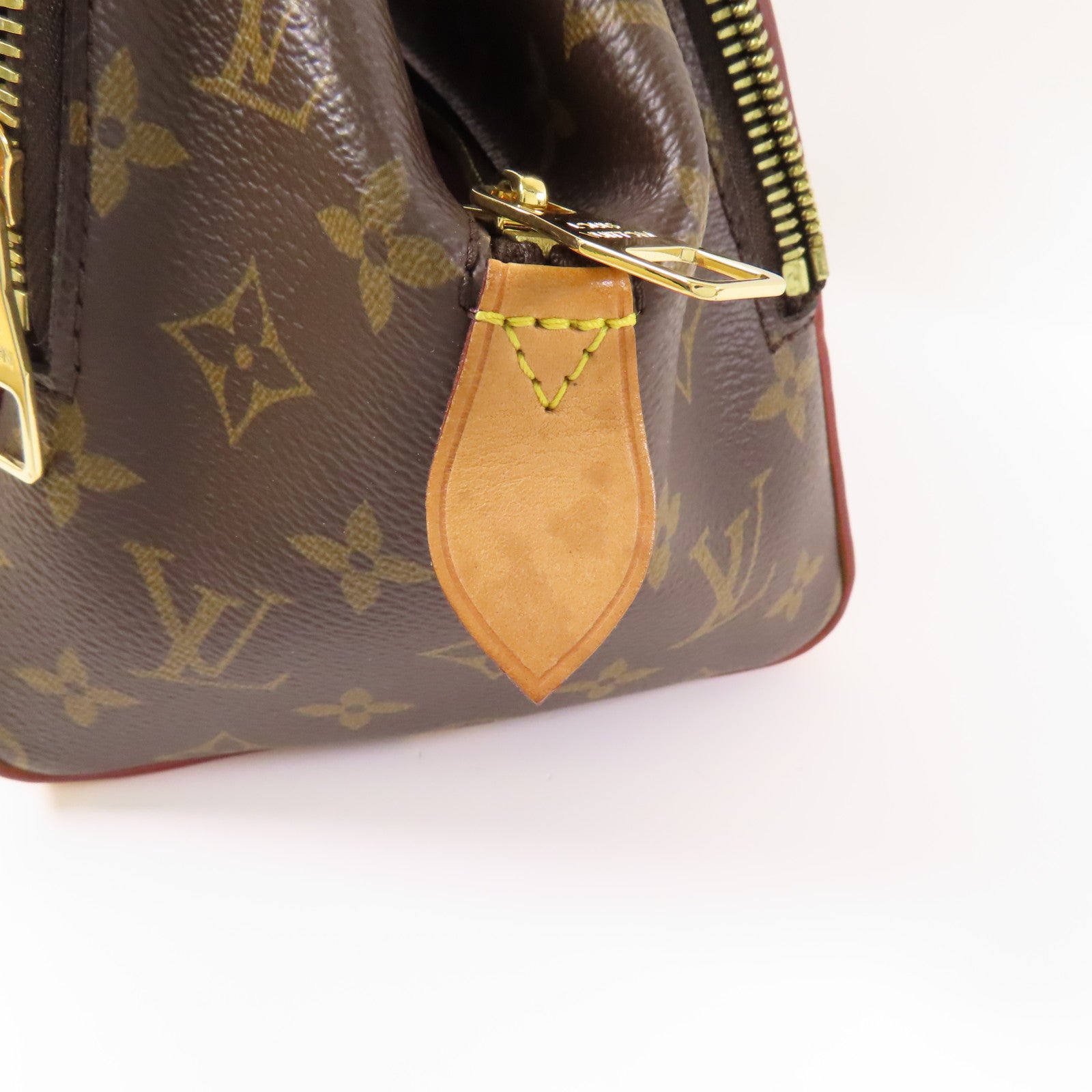 LOUIS VUITTON Monogram Marais BB金扣手挽袋