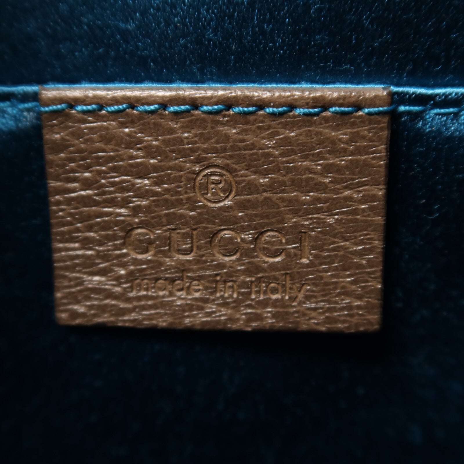 GUCCI 塗層帆布Ophidia GG金扣肩背袋