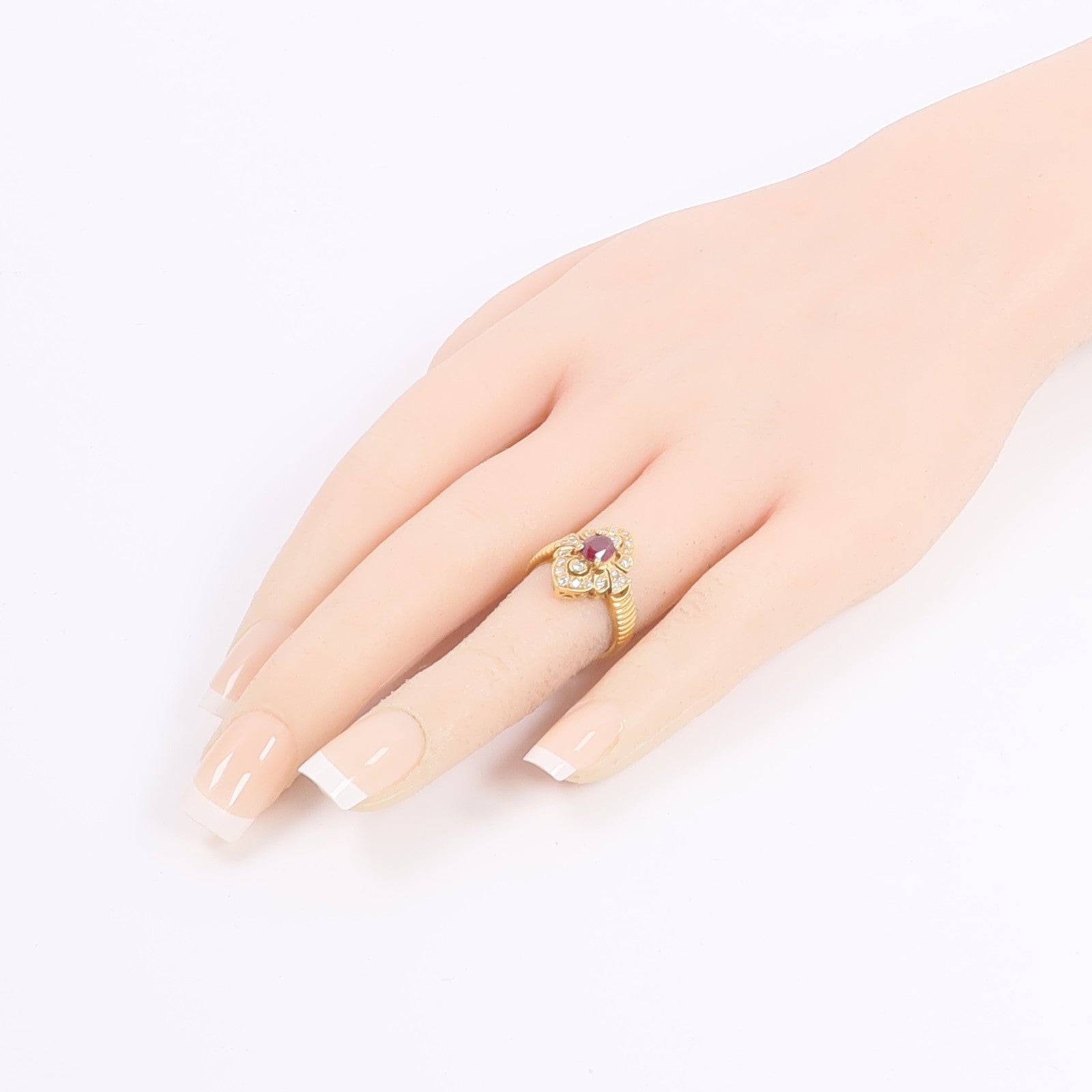 JEWELRY 18K黃金Ruby Ring紅寶石戒指